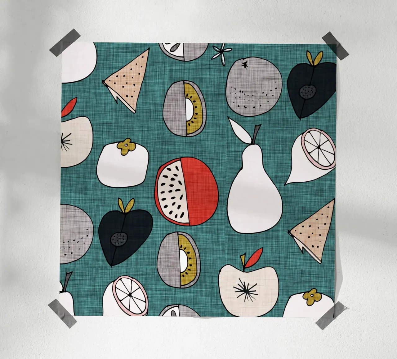 Pop Fruit Olive poster da susanacosta