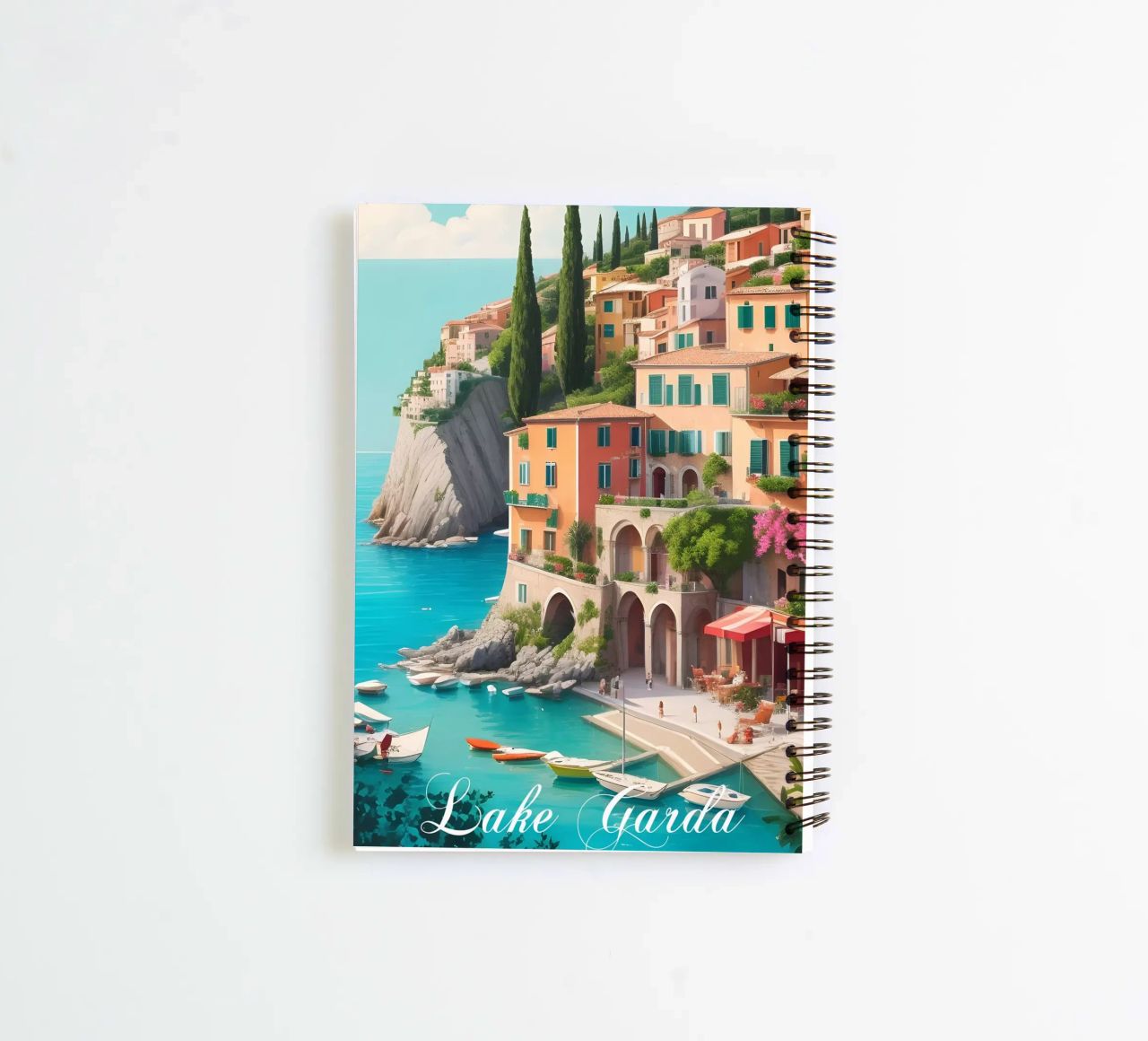 Gardasee Italien Szene Ringbuch von Charnwood Prints