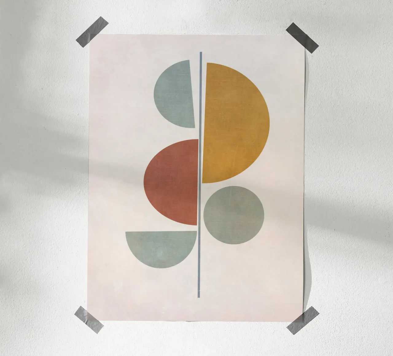 Geometrica Flor poster da MirimoART