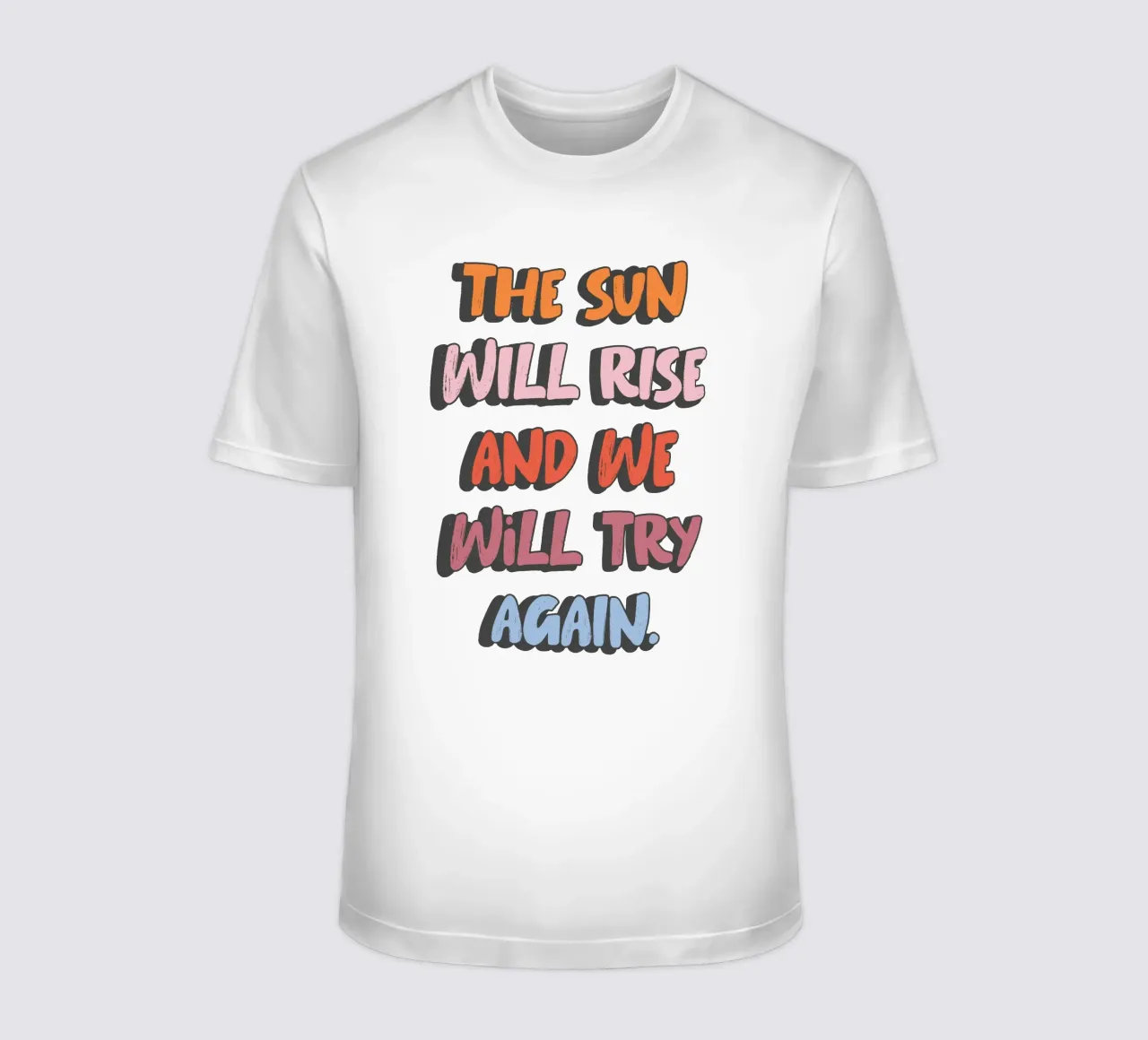 Try again t-shirt da studio stine