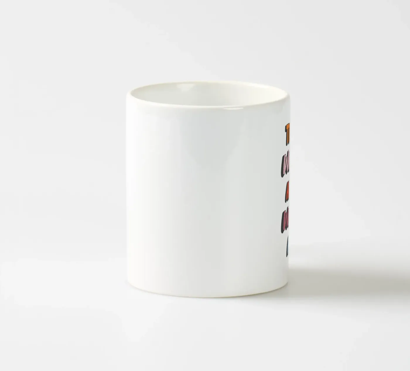 Try again ceramic mug by studio stine