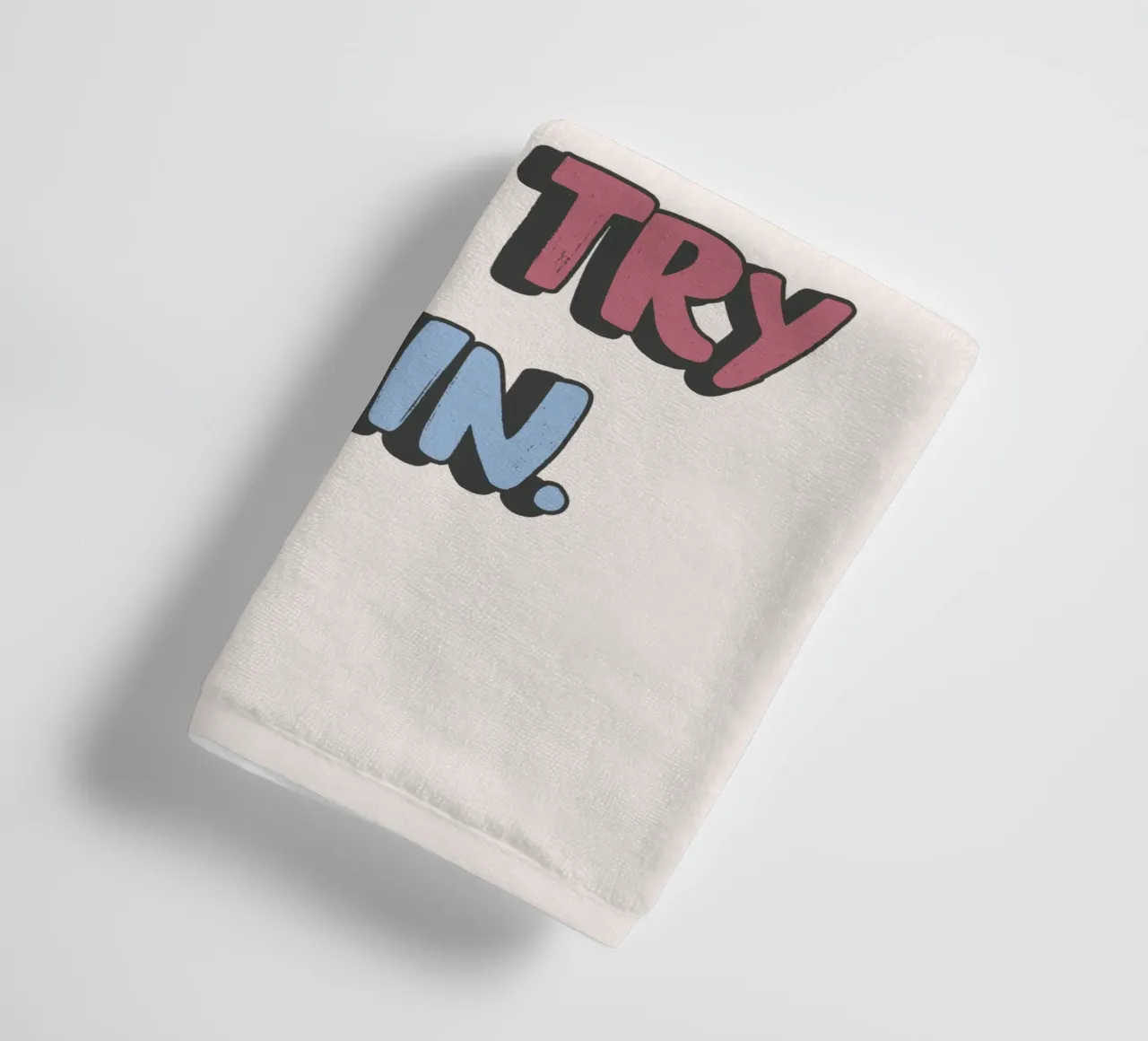 Try again badhanddoek van studio stine