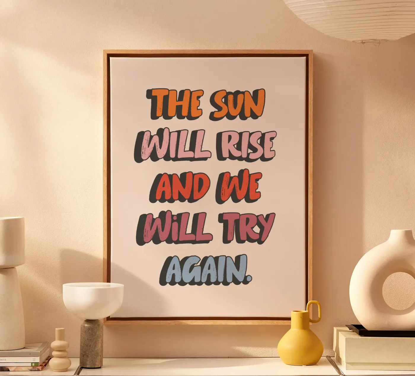 Try again canvas by studio stine