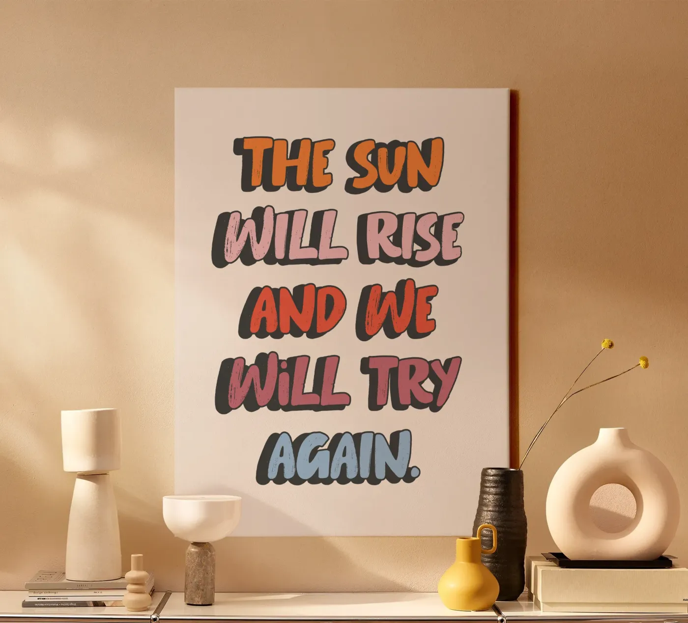 Try again canvas by studio stine