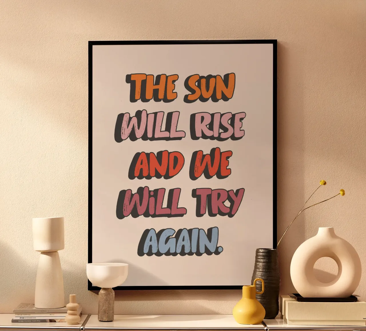 Try again Poster von studio stine