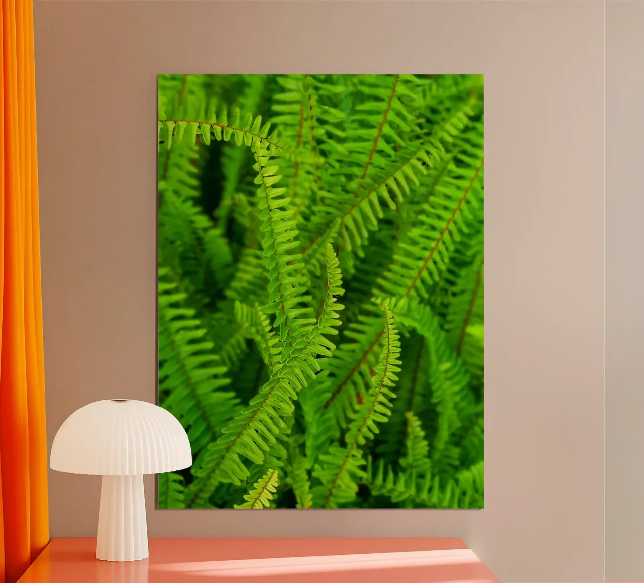 Green ferns hahnemühle by Skyeaglephotography