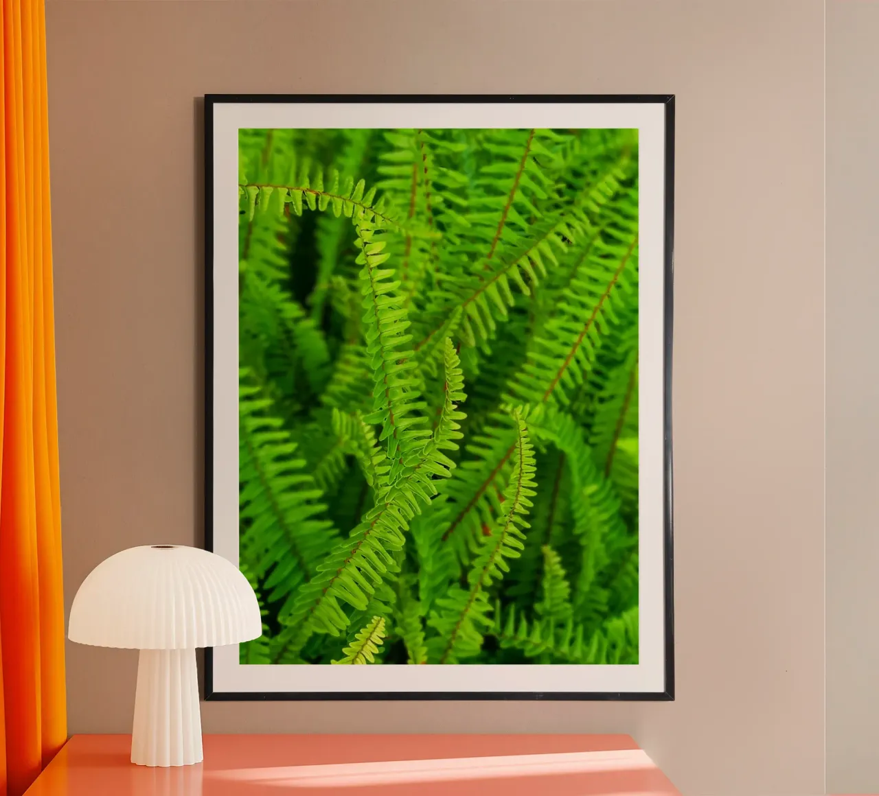Green ferns hahnemühle by Skyeaglephotography