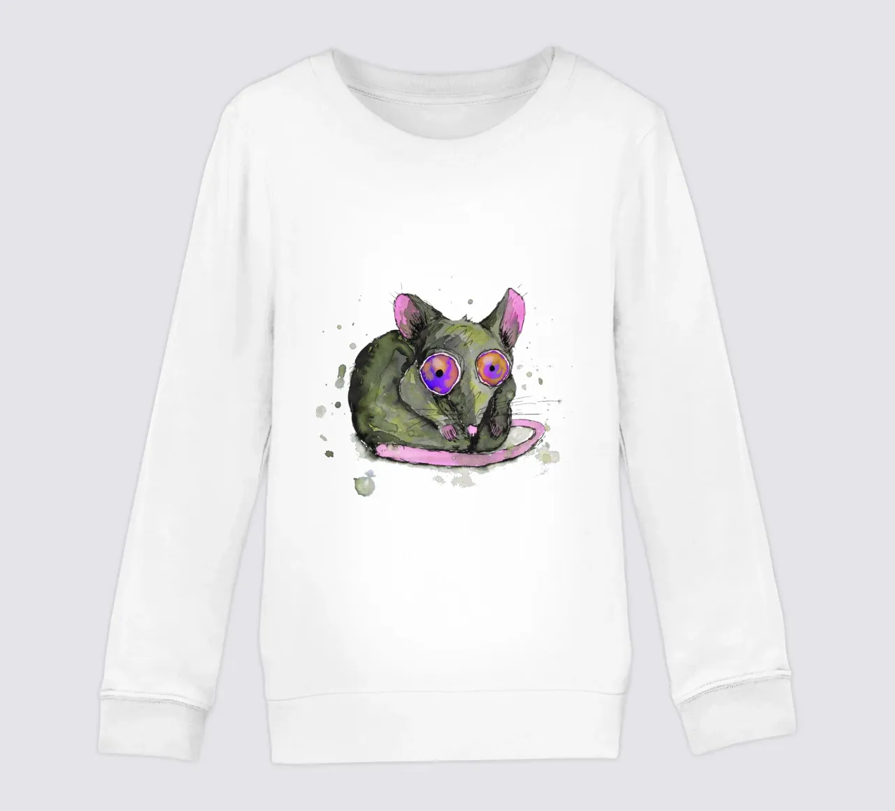 Ratto felpa bambino da BwiseLizzy