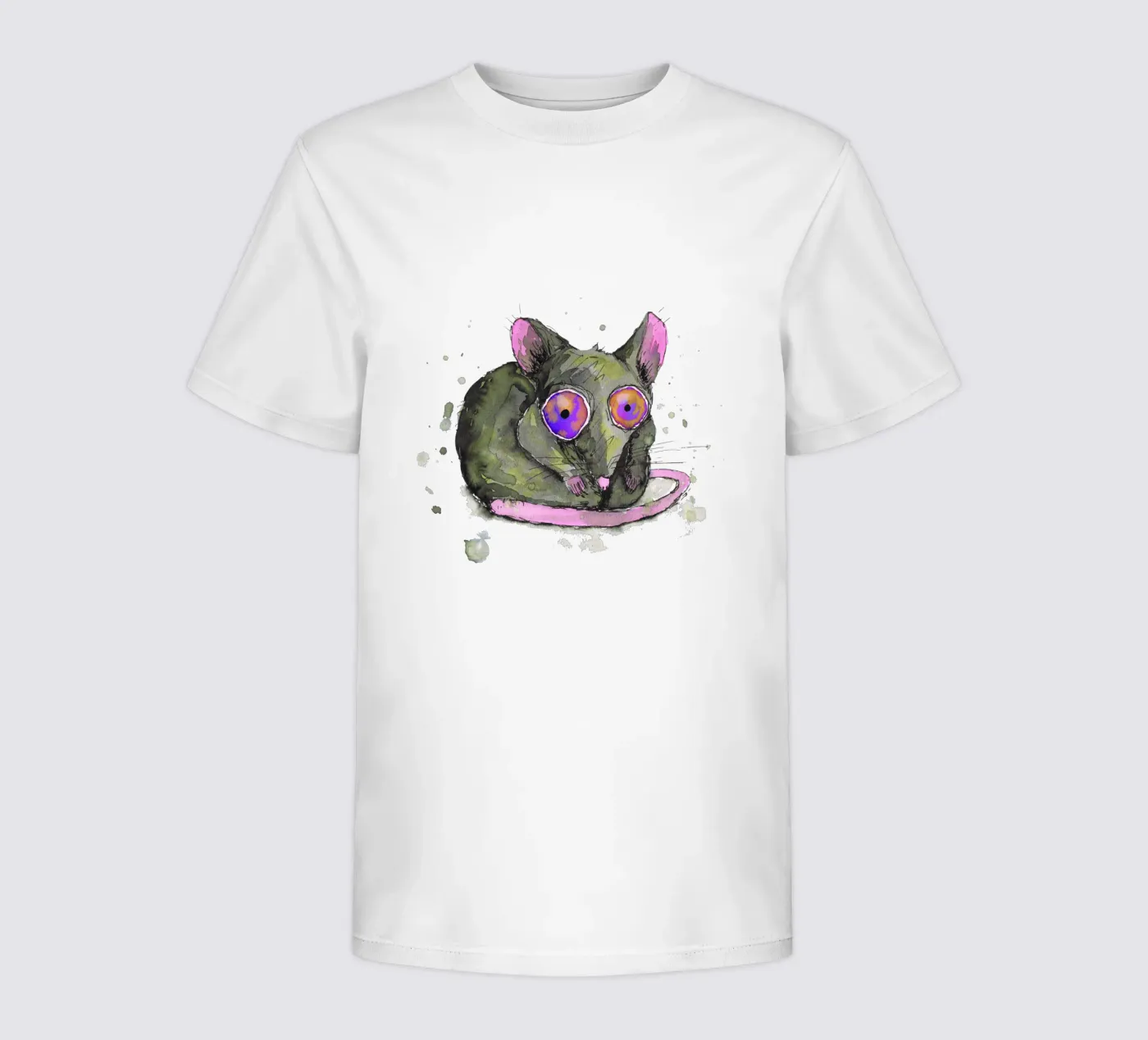Ratte Kinder T-Shirt von BwiseLizzy