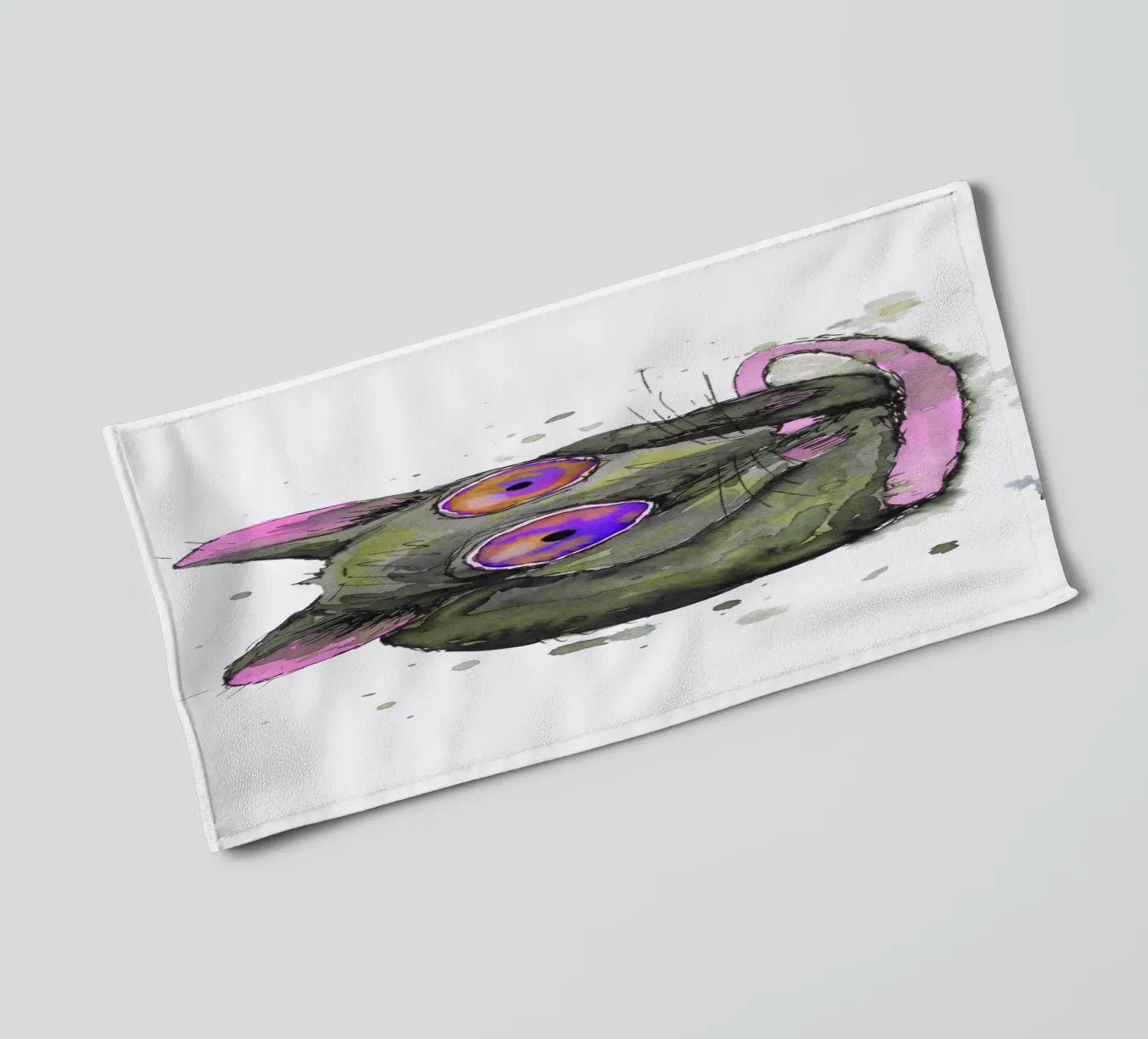 Rat badhanddoek van BwiseLizzy