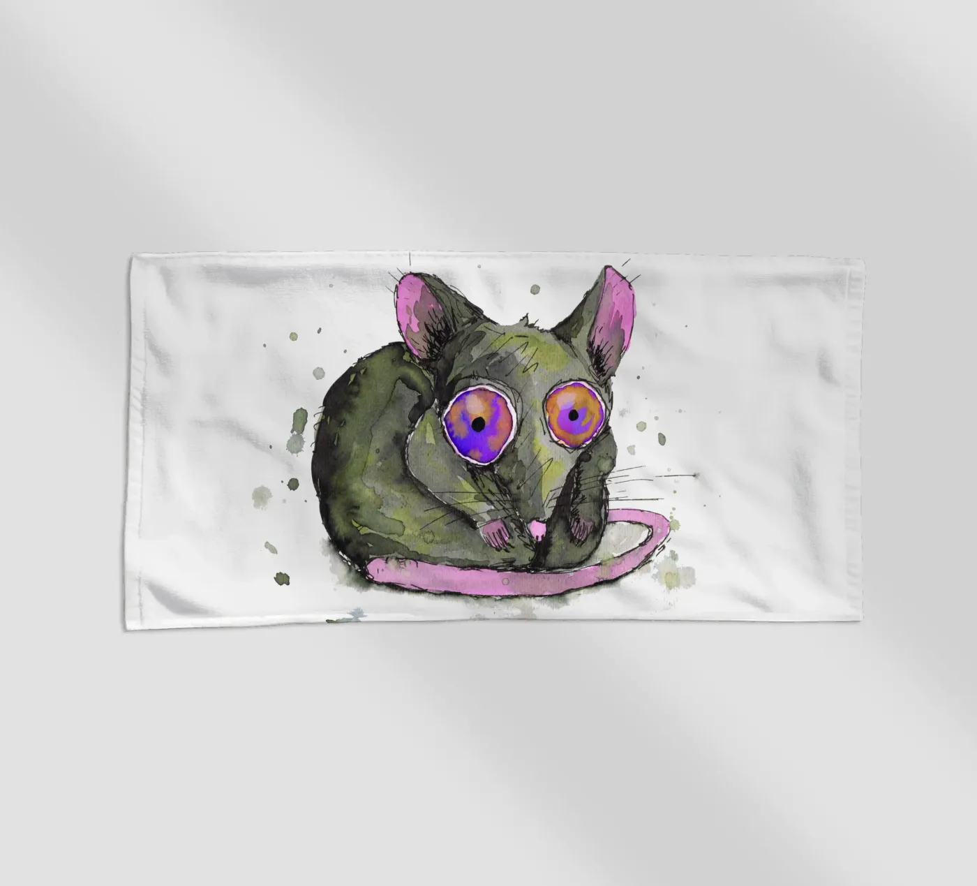 Ratte Strandtuch von BwiseLizzy