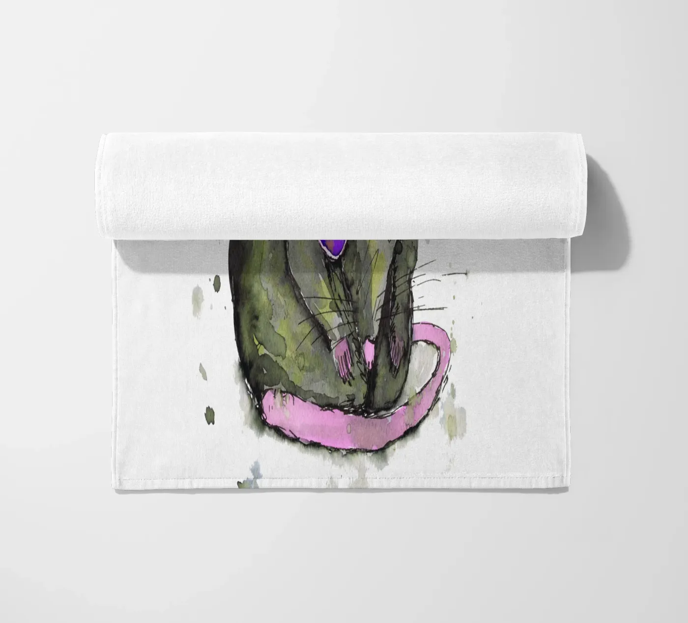 Ratte Strandtuch von BwiseLizzy