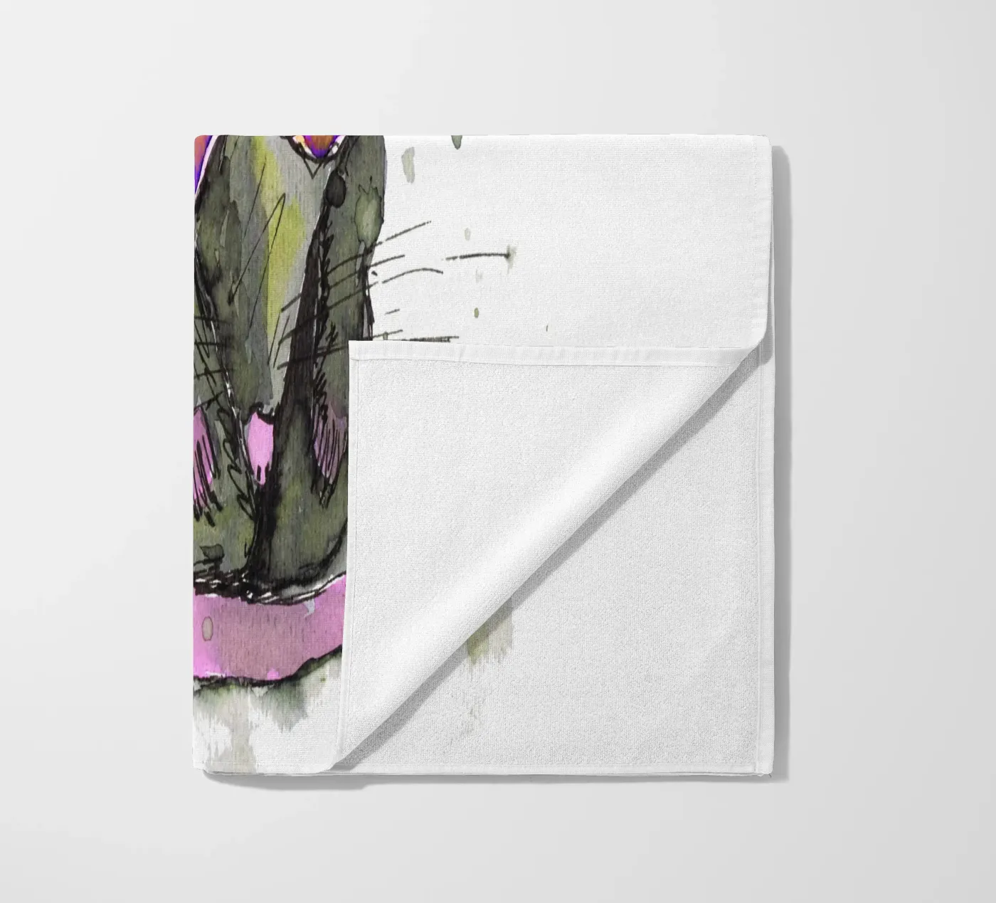 Ratte Strandtuch von BwiseLizzy