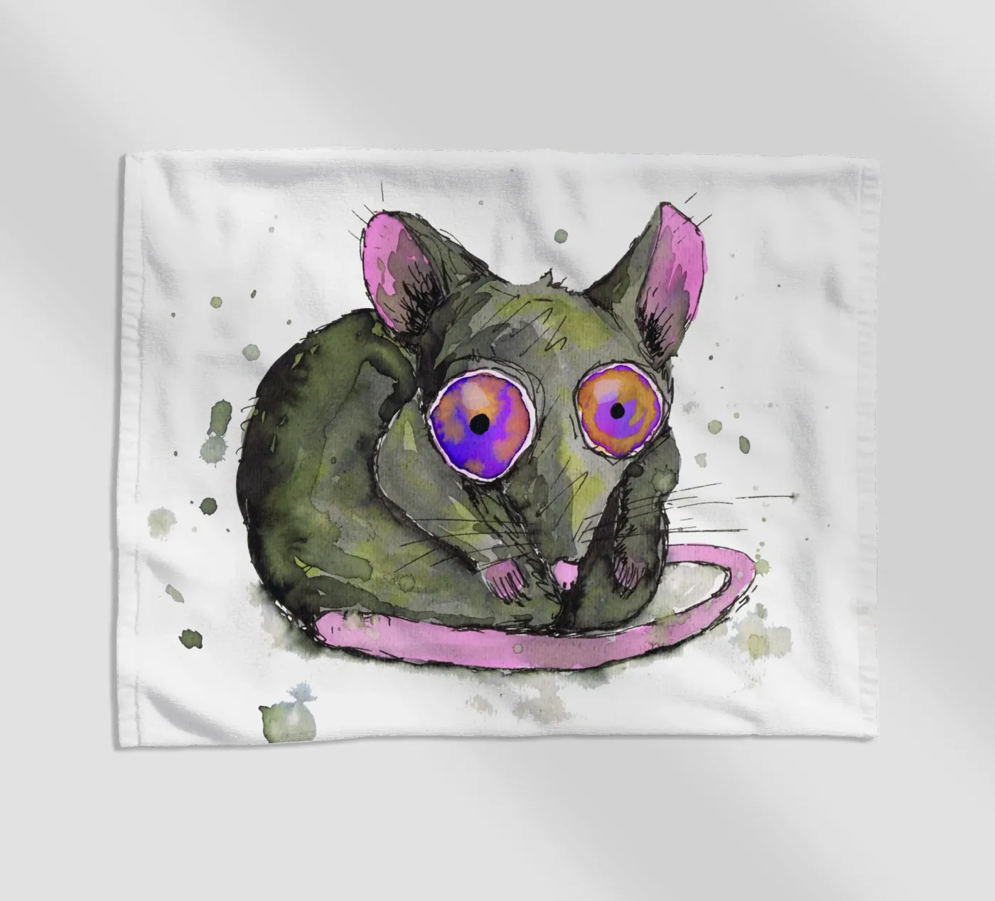 Ratte Strandtuch von BwiseLizzy