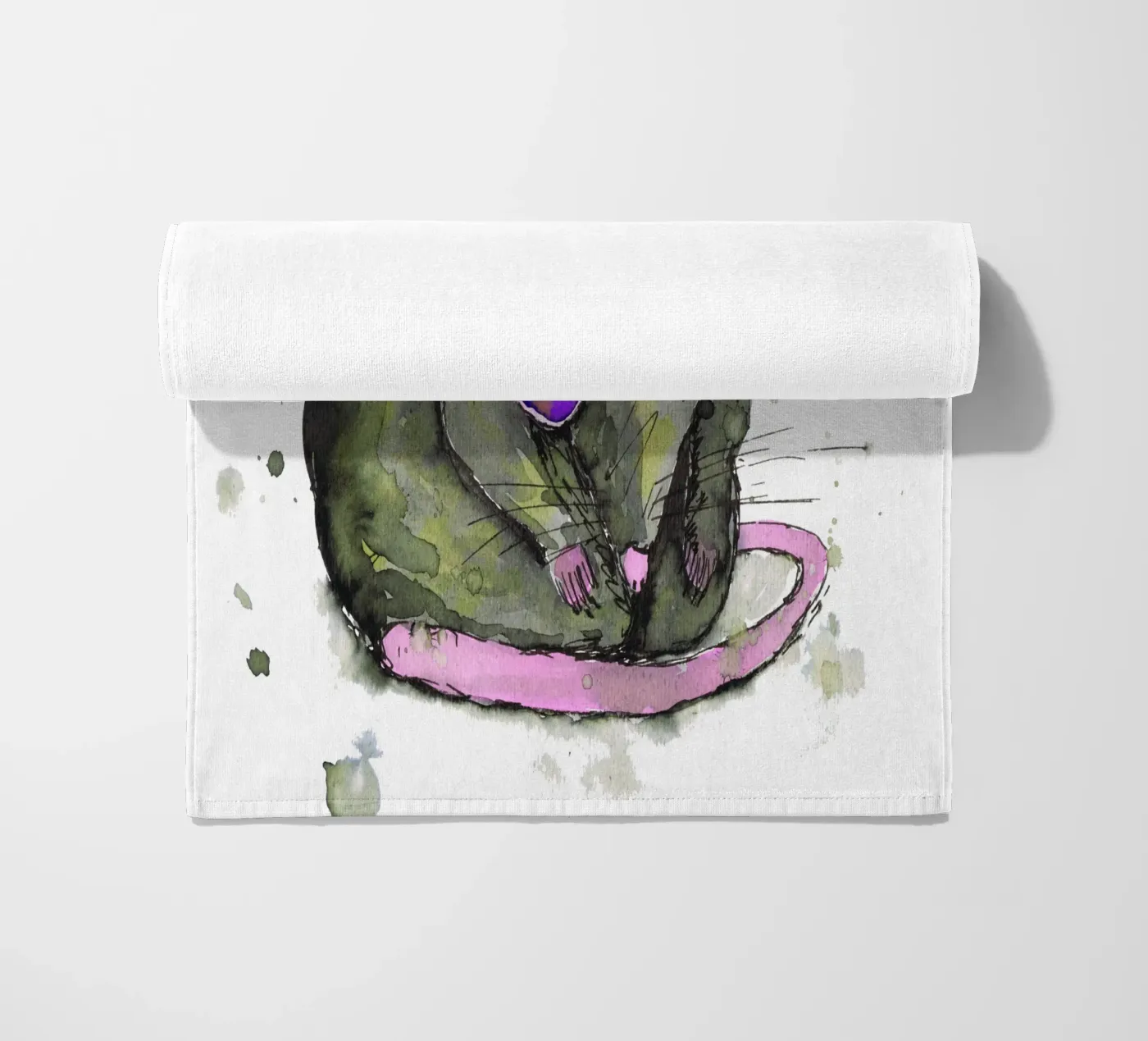 Ratte Strandtuch von BwiseLizzy