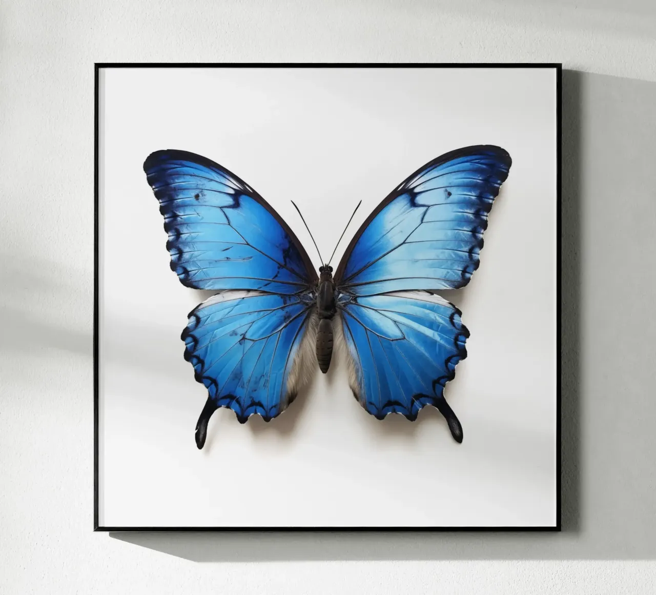 Blue butterfly Acryl-Glas von My Tiny Home