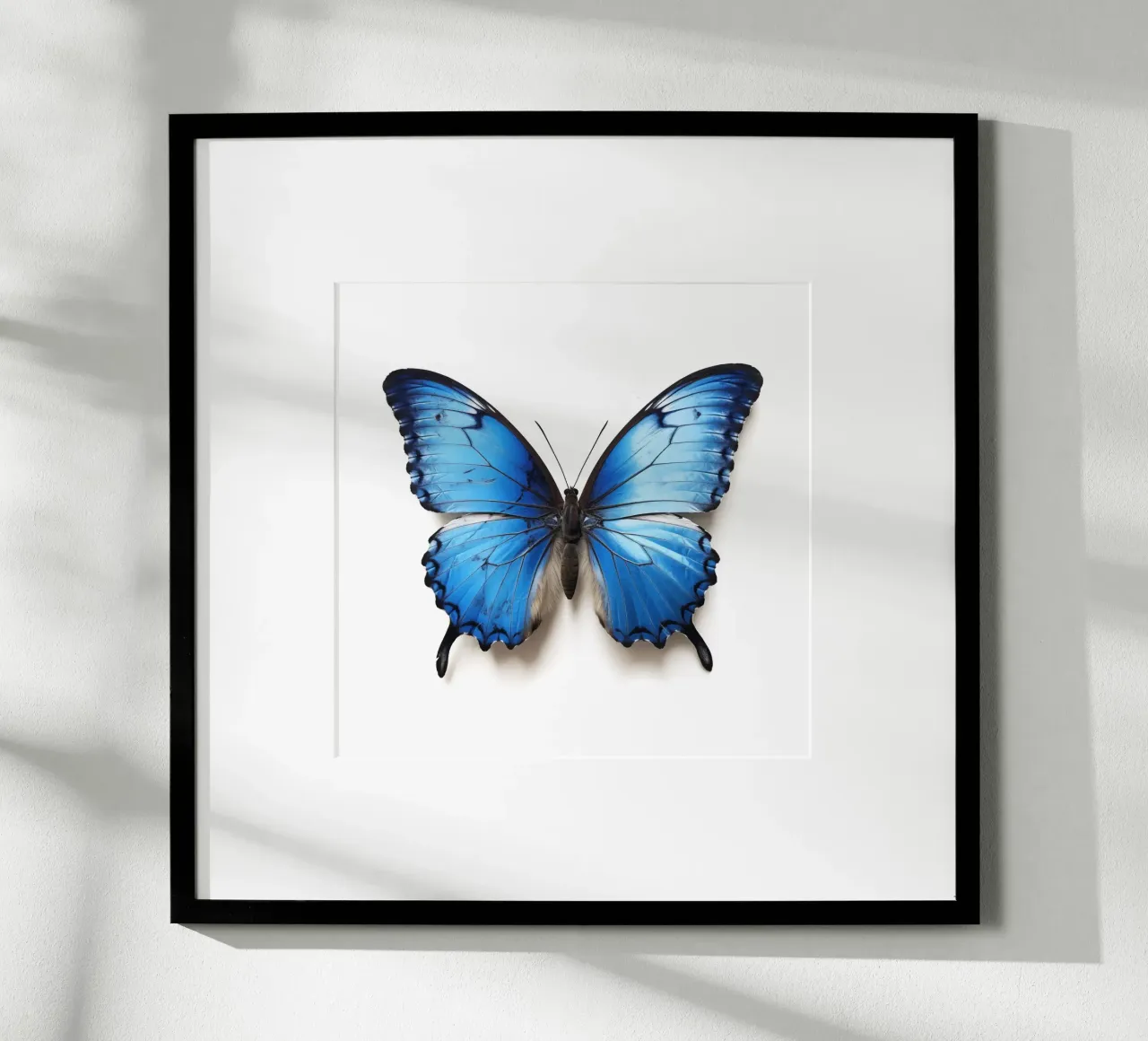 Farfalla blu poster da My Tiny Home