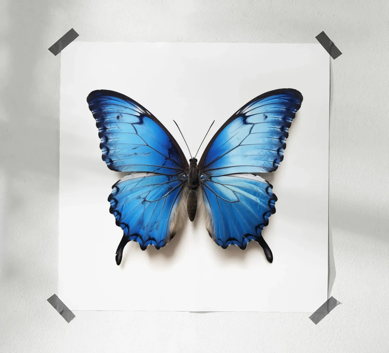 Farfalla blu poster da My Tiny Home