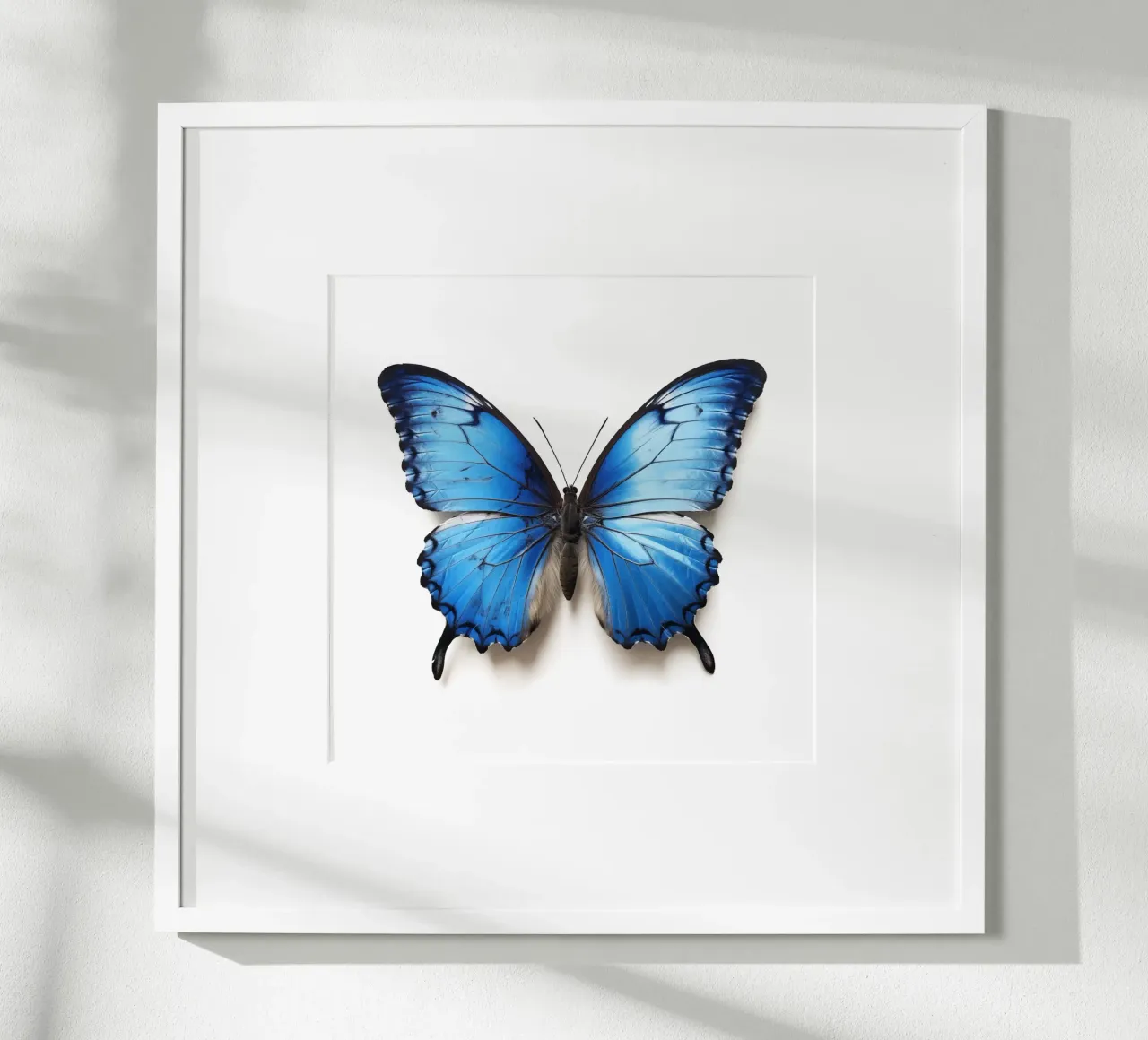 Farfalla blu poster da My Tiny Home