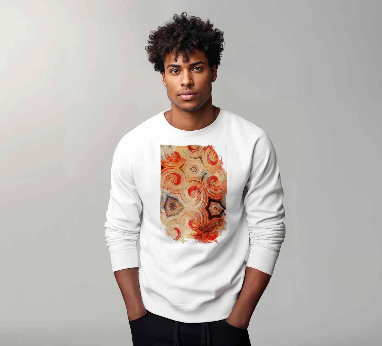 Abstract Sketch 1 sweatshirt by In Full Color
