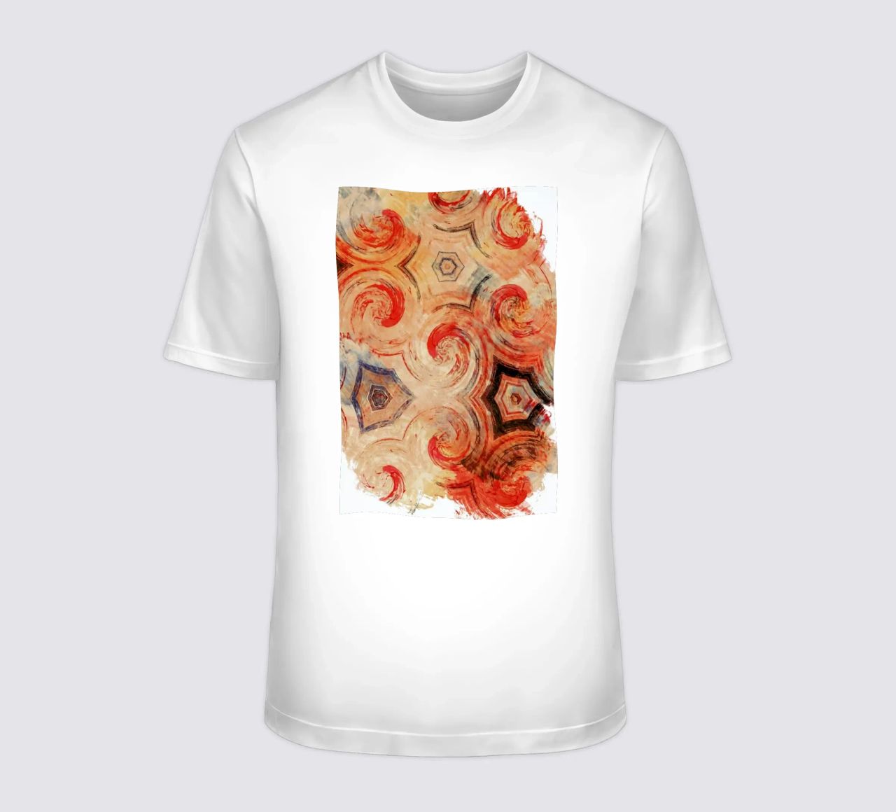 Abstract Sketch 1 t-shirt da In Full Color