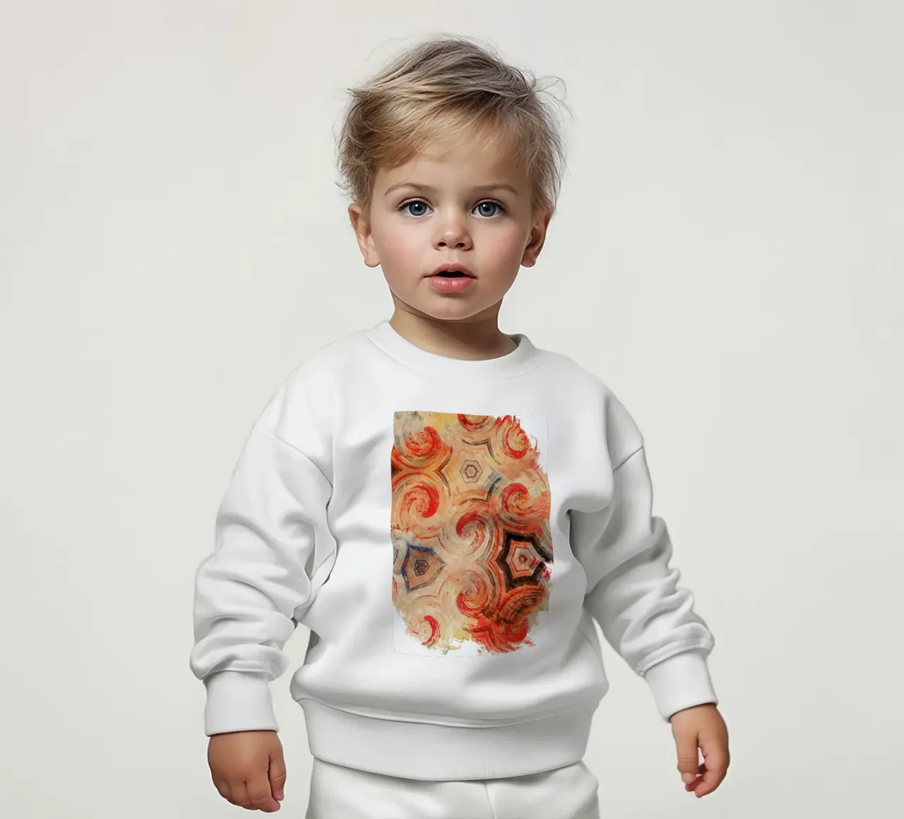 Abstract Sketch 1 felpa neonato da In Full Color