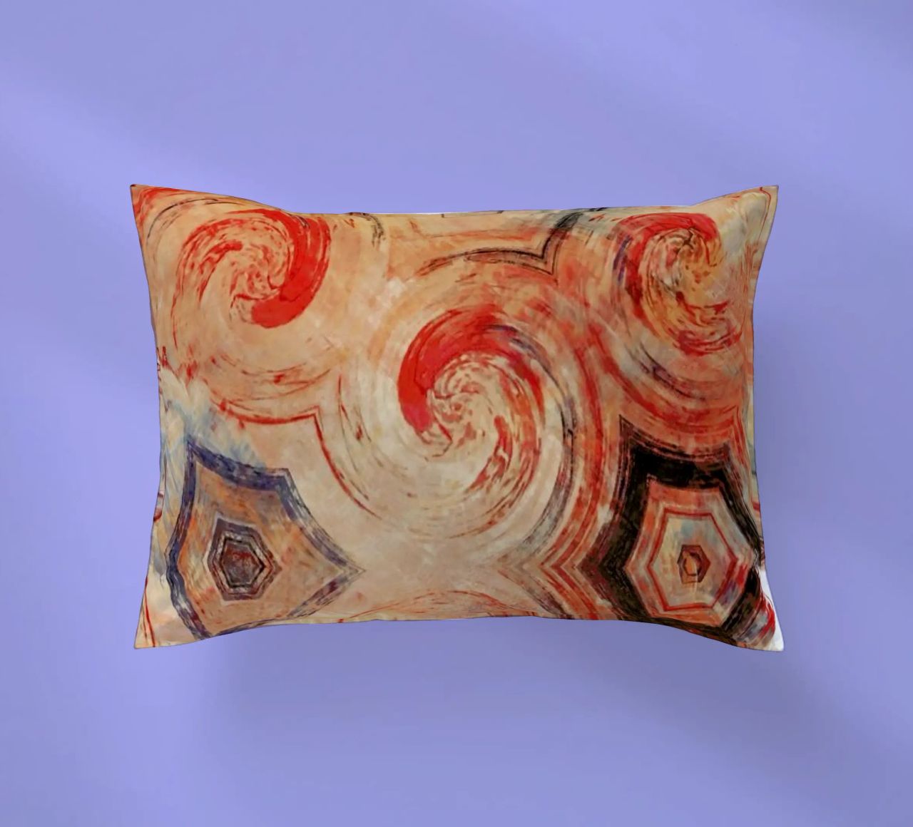 Abstract Sketch 1 decorative cushion by In Full Color