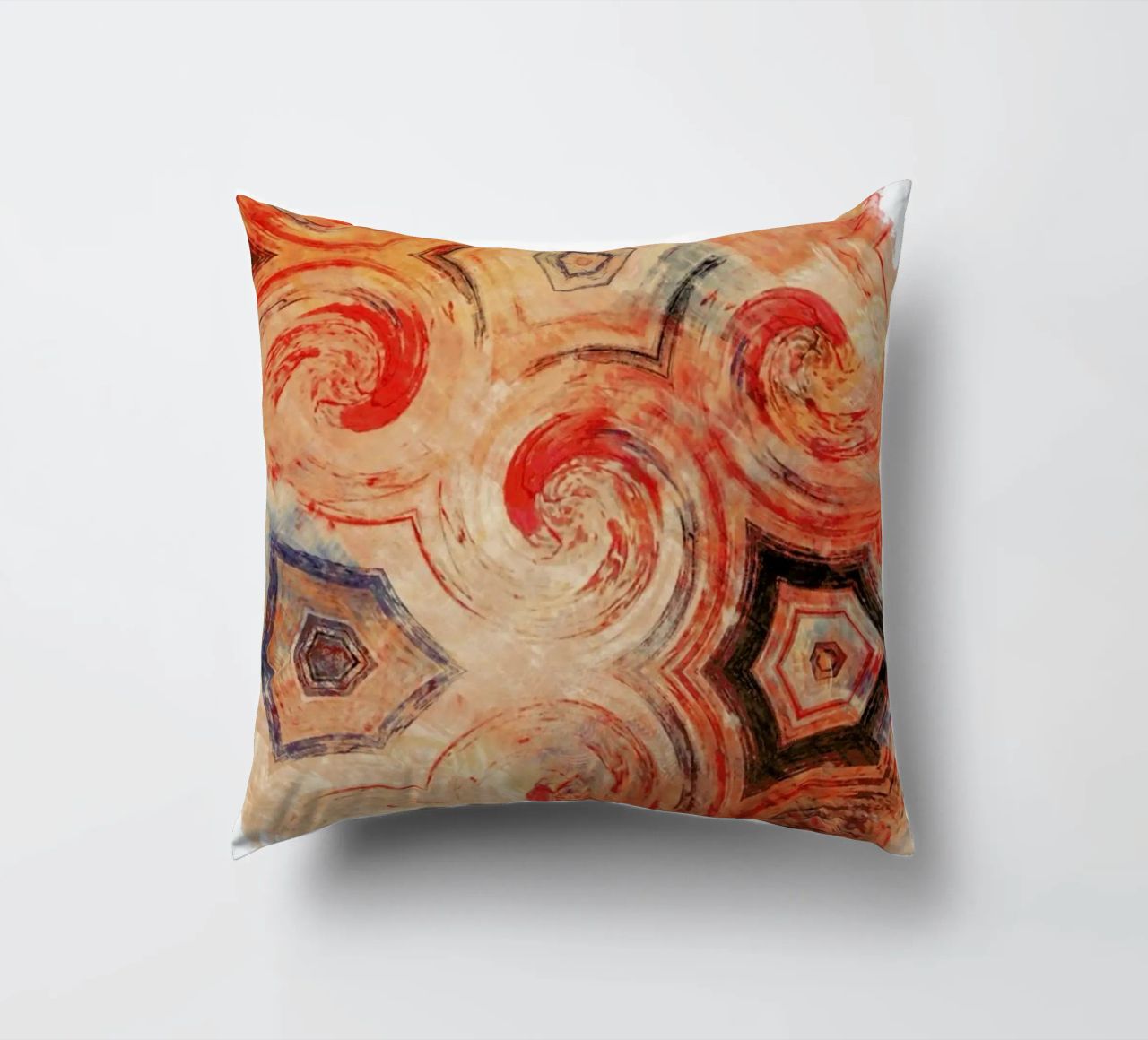 Abstract Sketch 1 decorative cushion by In Full Color