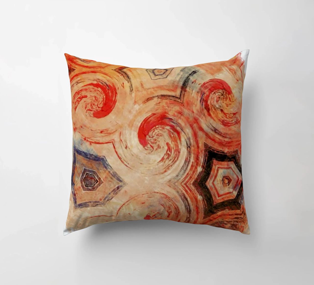 Abstract Sketch 1 decorative cushion by In Full Color