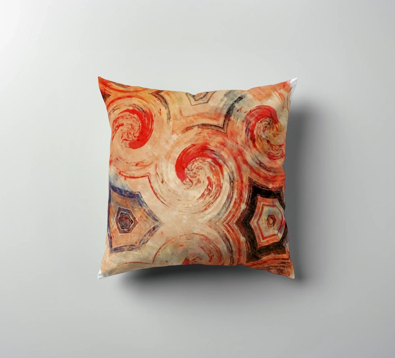 Abstract Sketch 1 decorative cushion by In Full Color