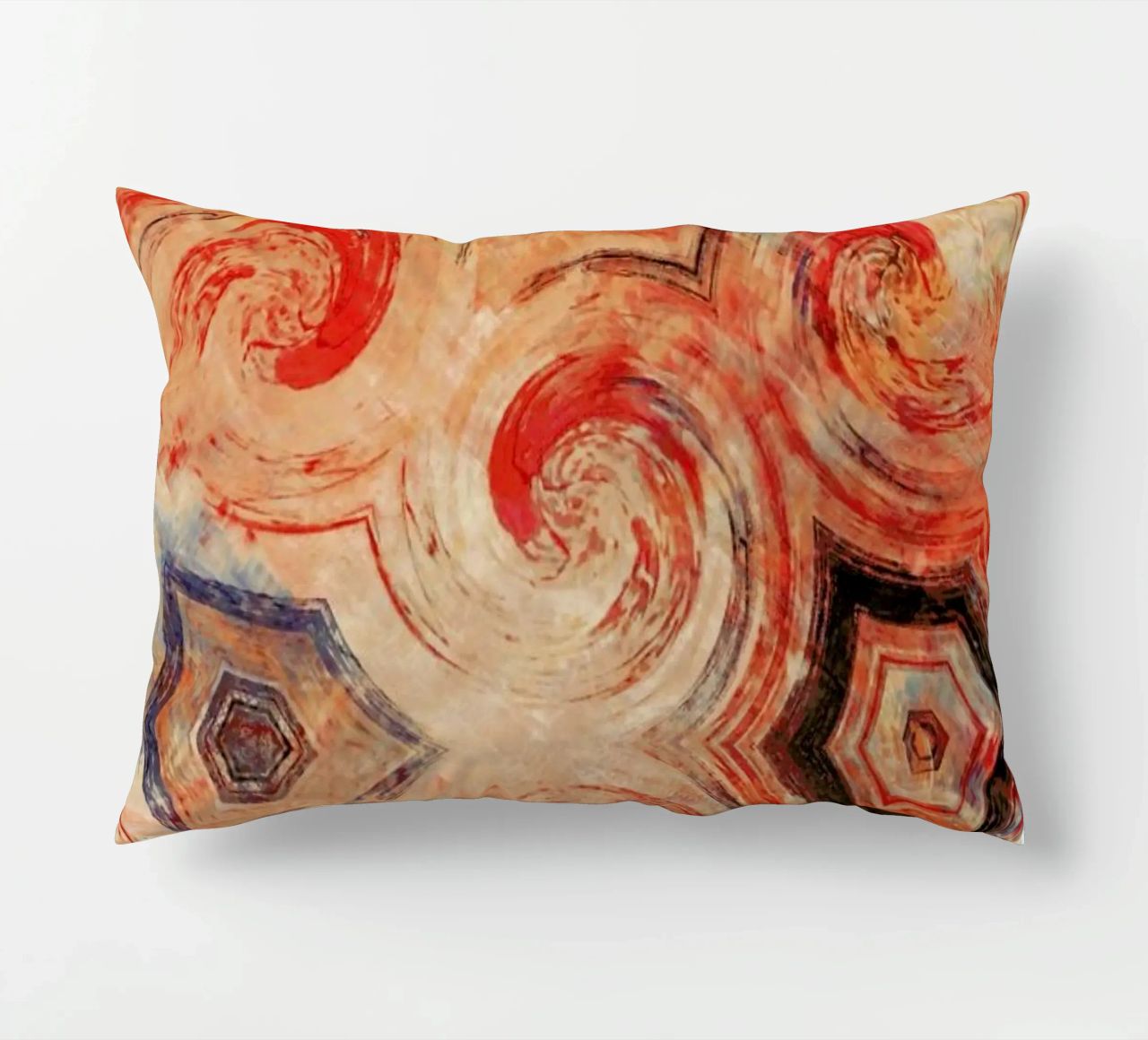 Abstract Sketch 1 decorative cushion by In Full Color