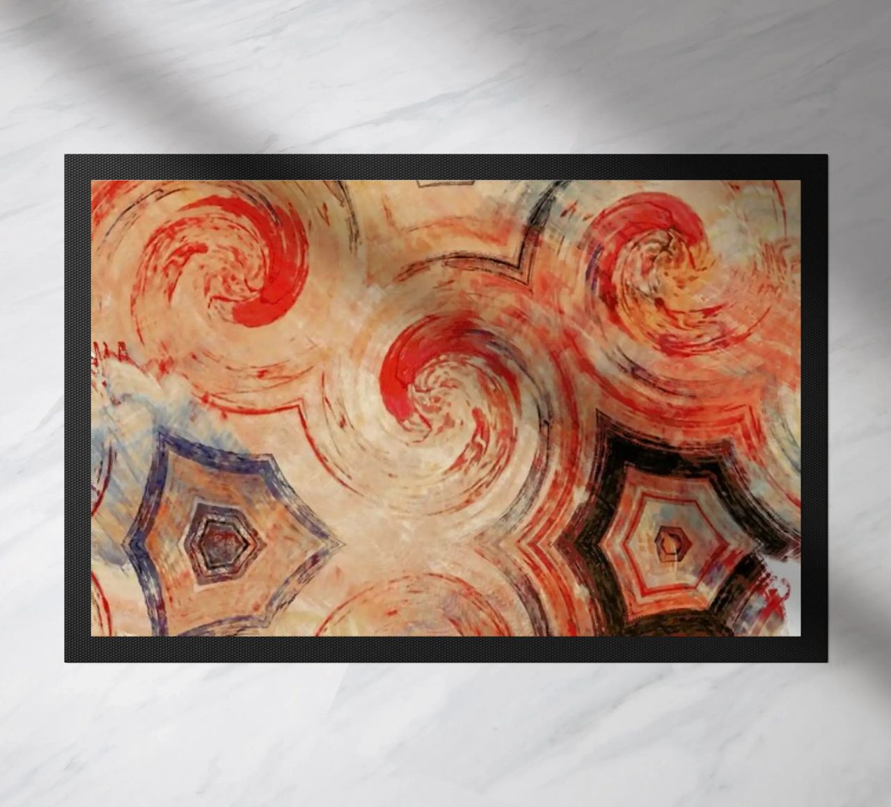Abstract Sketch 1 paillasson de In Full Color