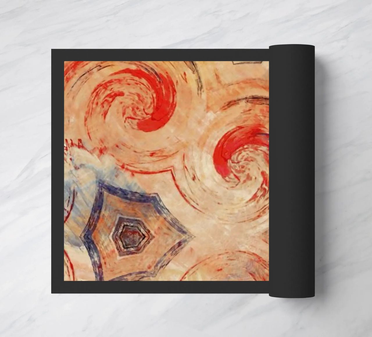 Abstract Sketch 1 paillasson de In Full Color