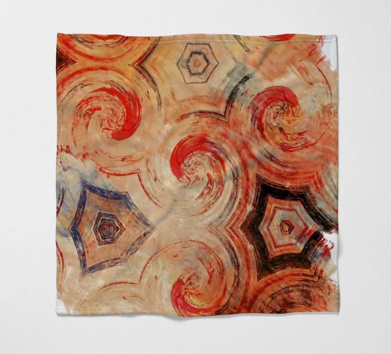 Abstract Sketch 1 fleecedeken van In Full Color