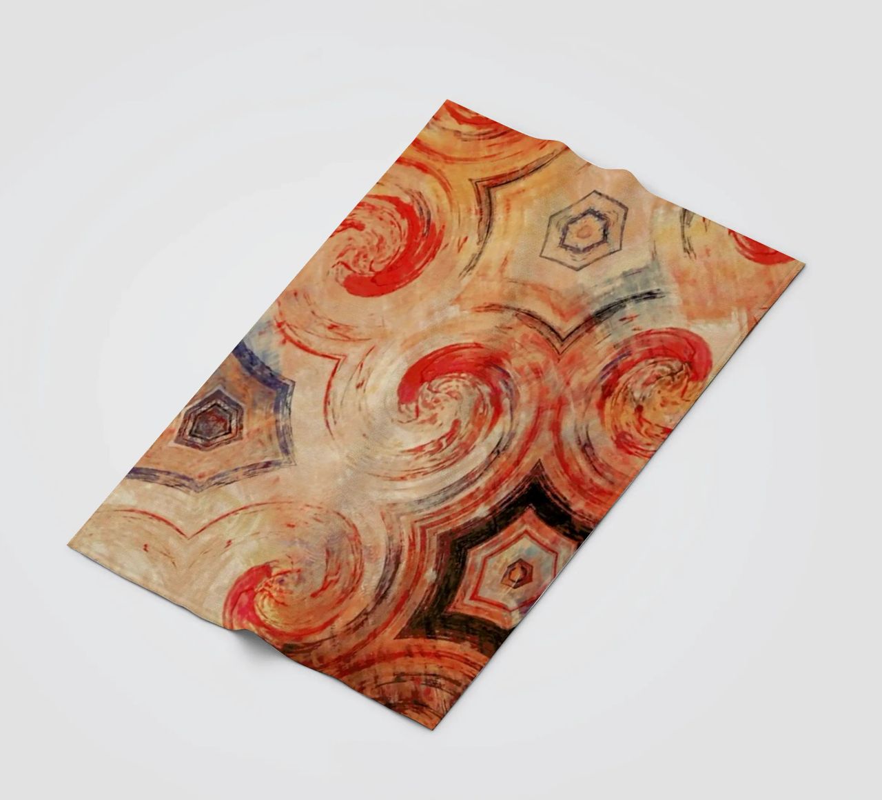Abstract Sketch 1 fleecedeken van In Full Color