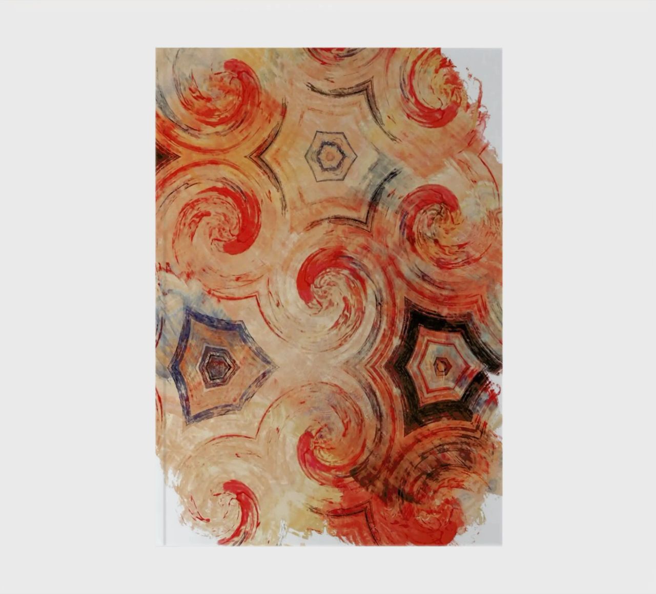 Abstract Sketch 1 notebook by In Full Color