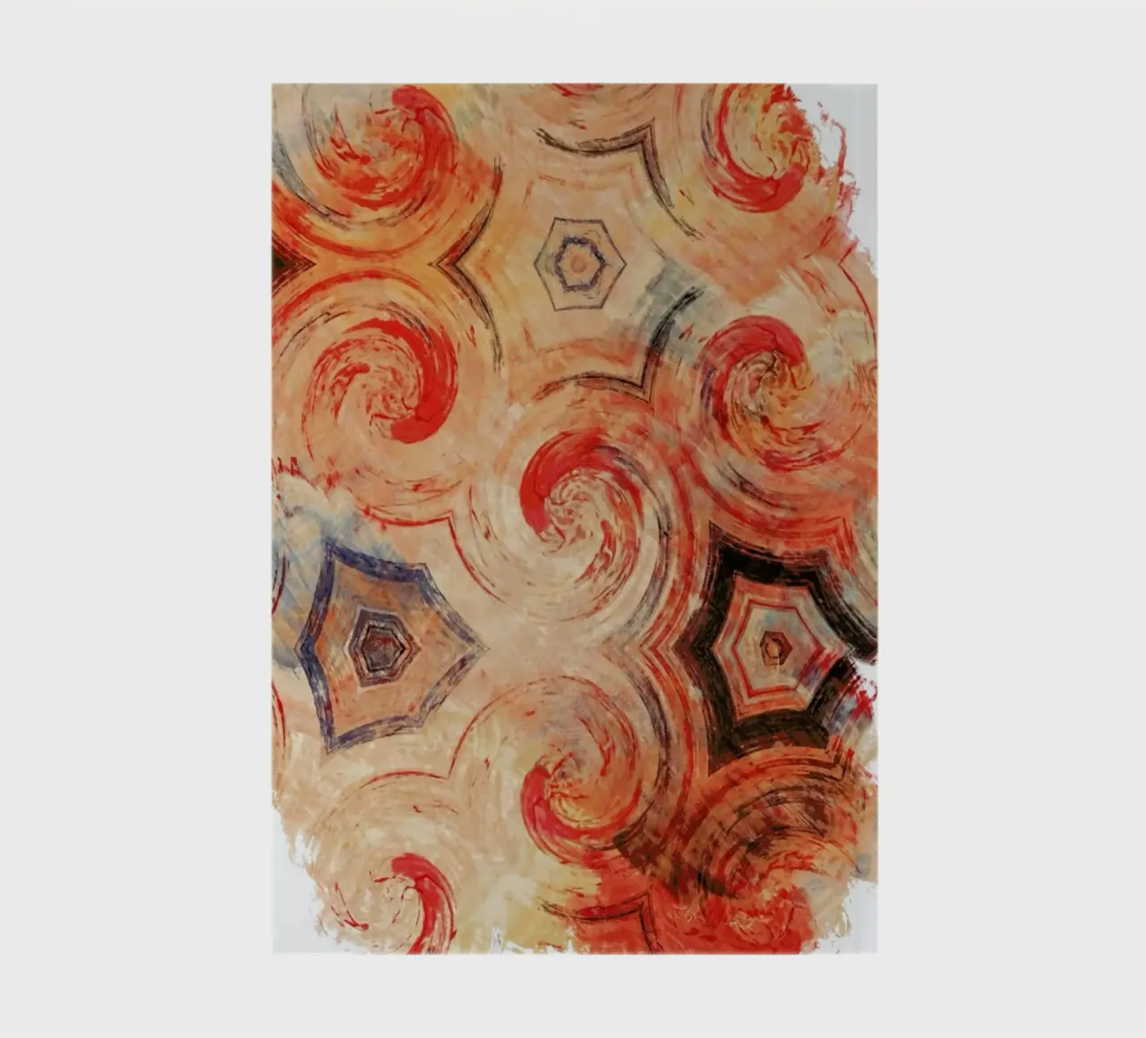 Abstract Sketch 1 Notizbuch von In Full Color