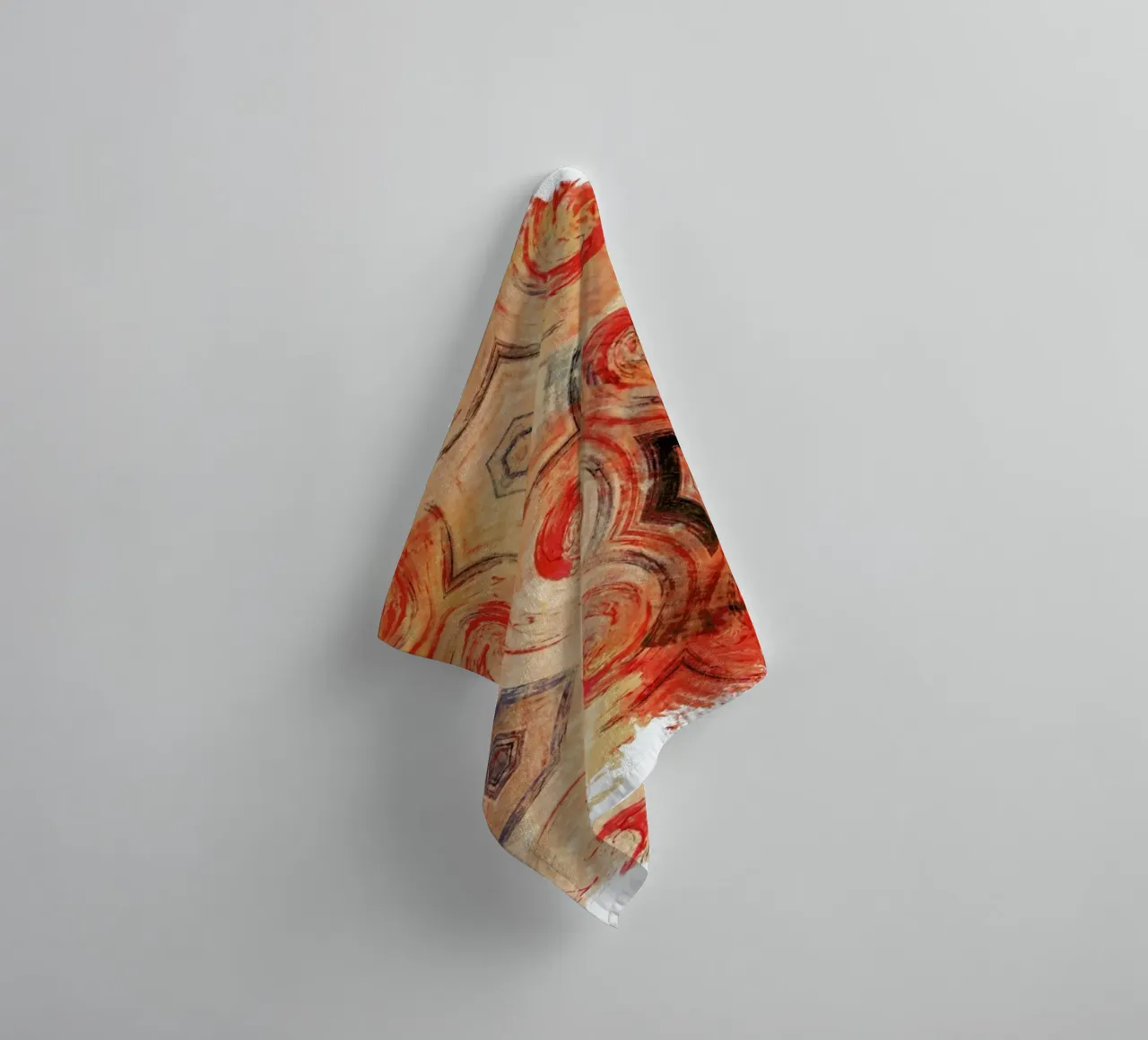 Abstract Sketch 1 asciugamano da bagno da In Full Color