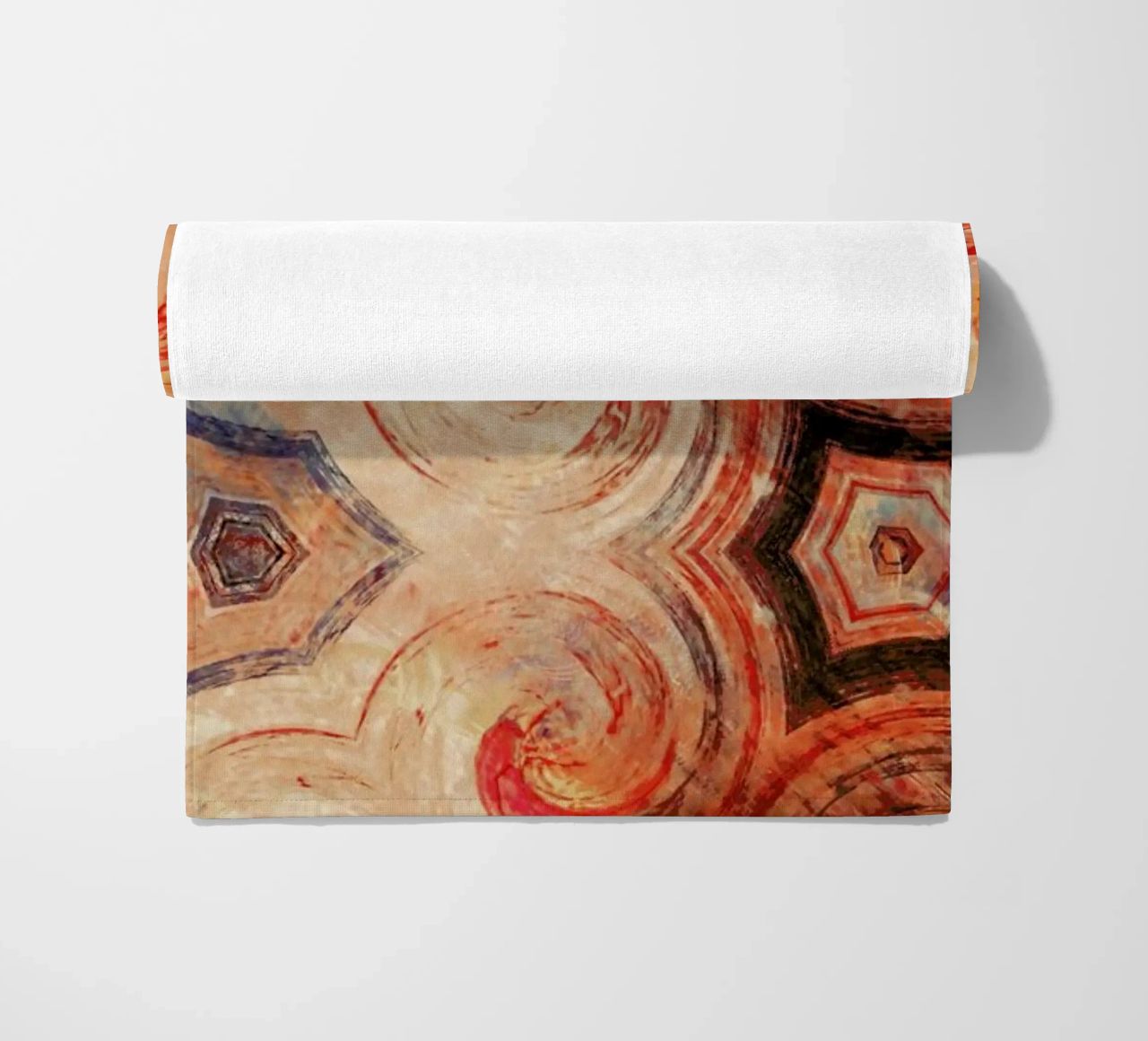 Abstract Sketch 1 beach towel by In Full Color