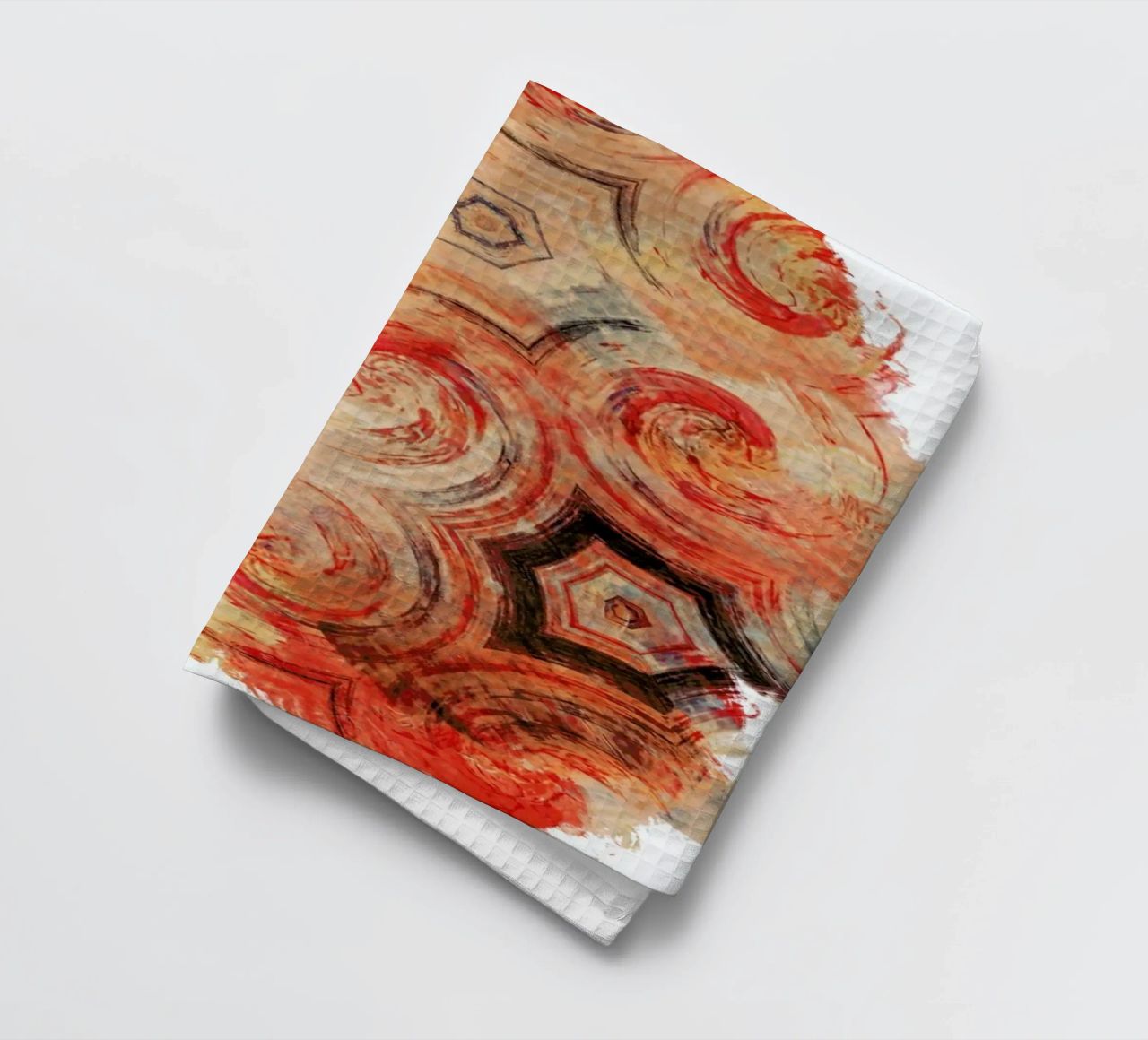 Abstract Sketch 1 tea towel by In Full Color