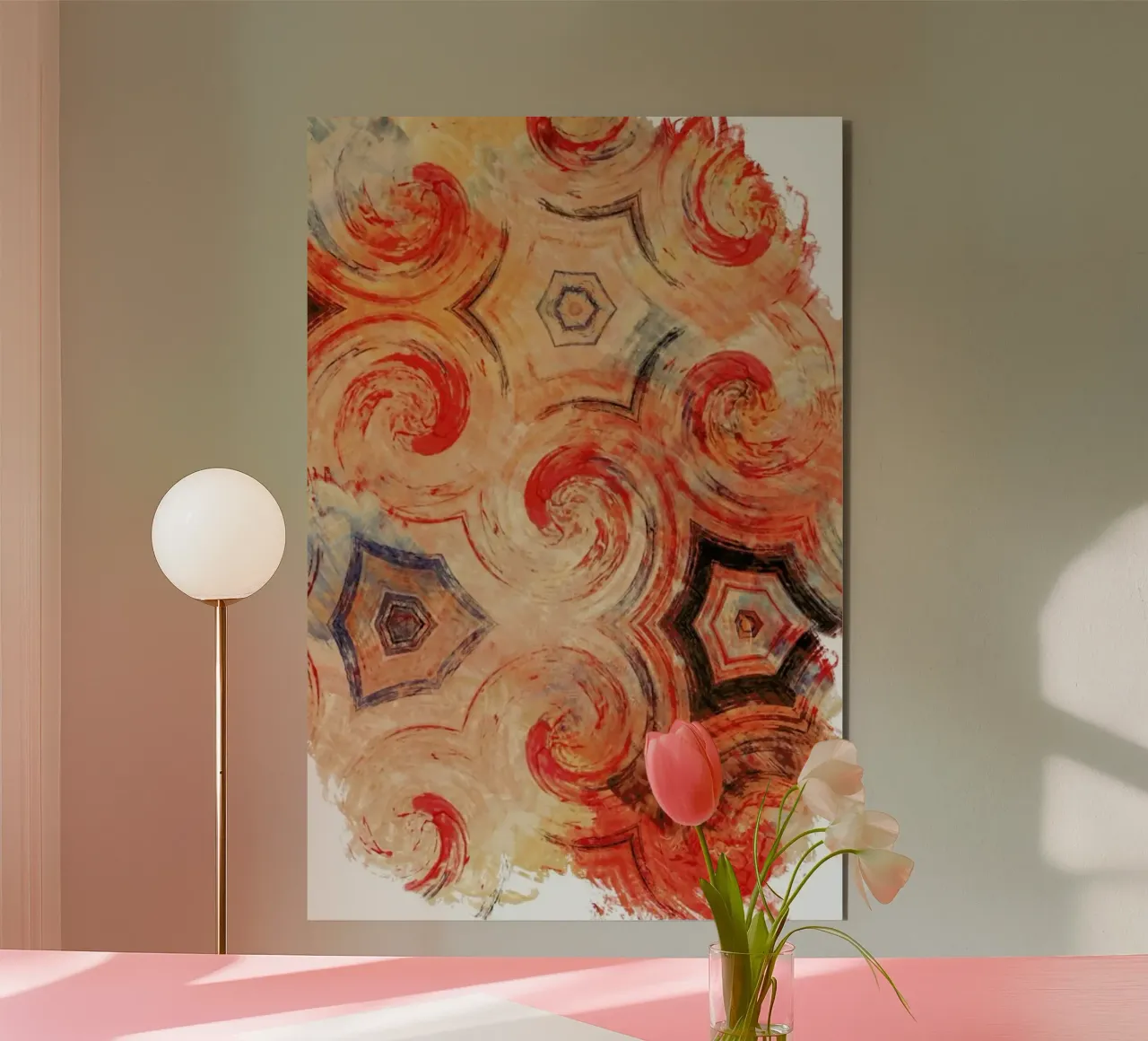 Abstract Sketch 1 alluminio dibond da In Full Color