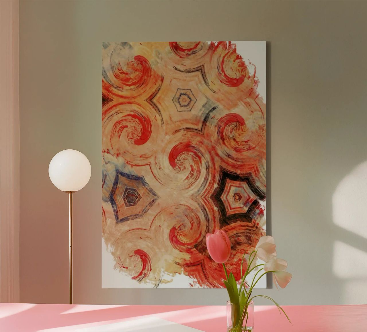 Abstract Sketch 1 canvas by In Full Color