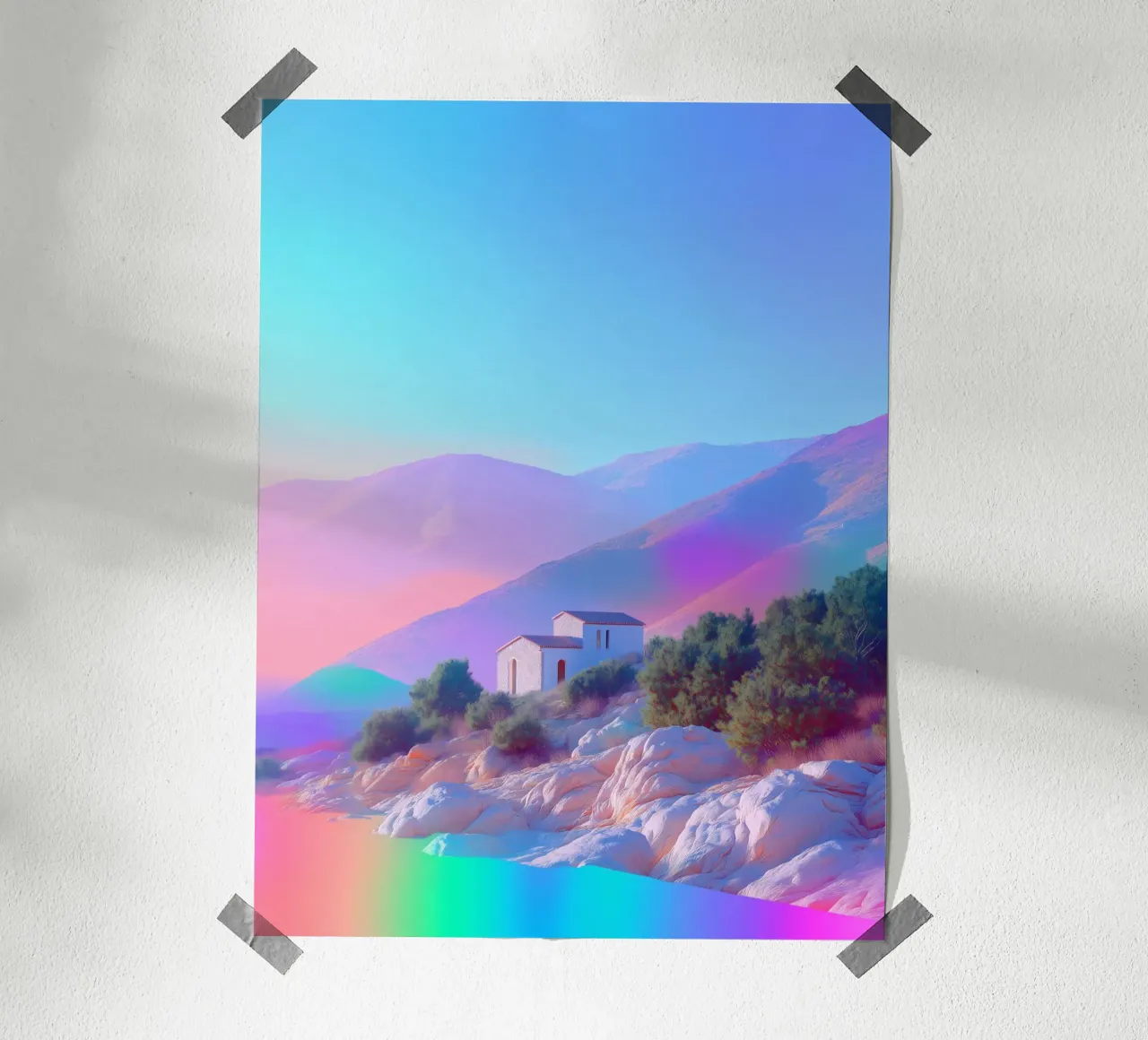 Dreaming of Greece Poster von My Tiny Home