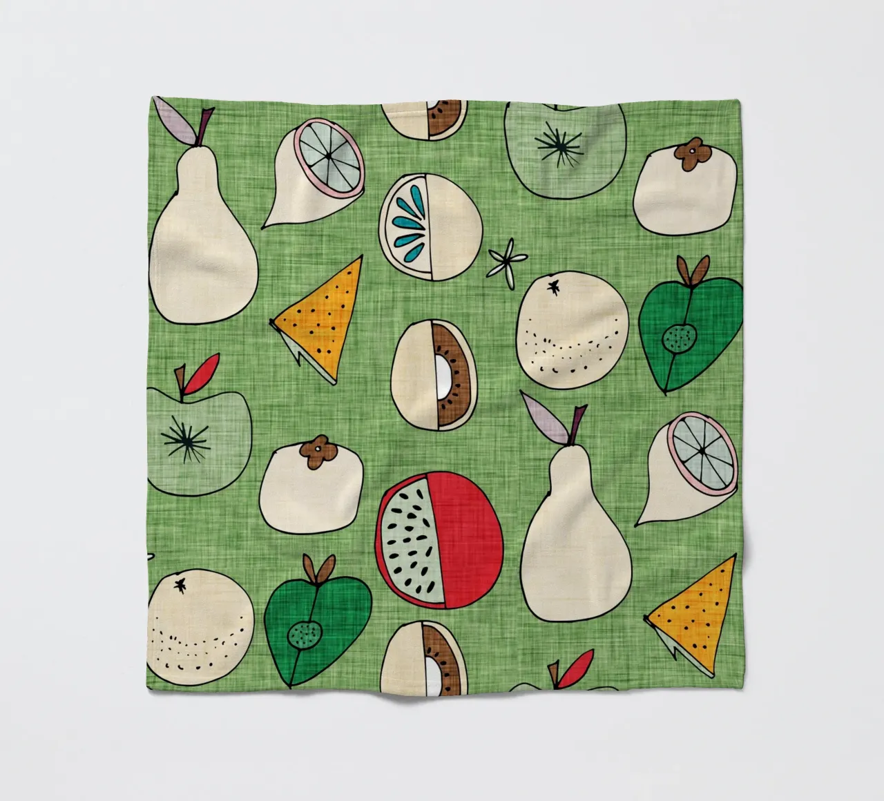 Pop Fruit Mod Green coperta in pile da susanacosta