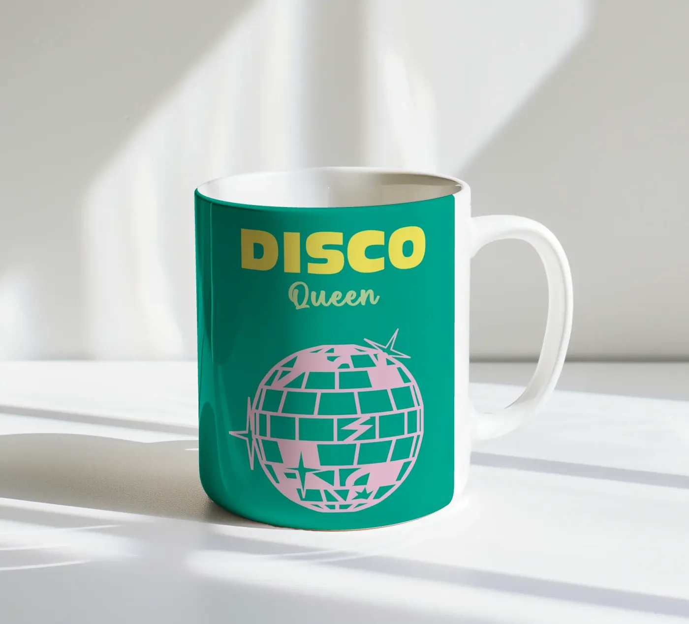 Disco Queen tazza in ceramica da Colorful Homes
