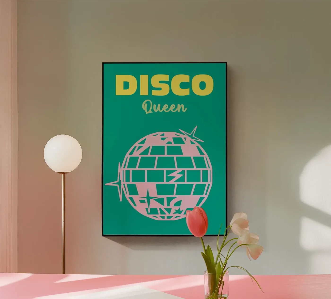 Disco Queen plexiglass da Colorful Homes