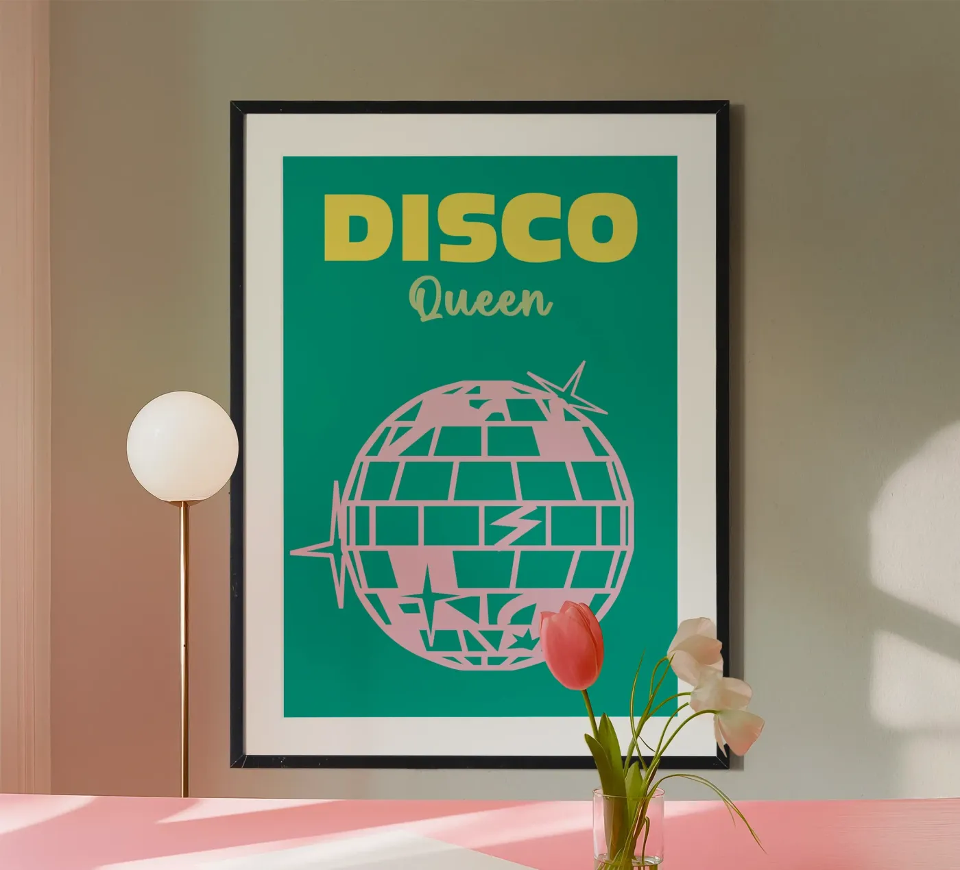 Disco Queen poster da Colorful Homes