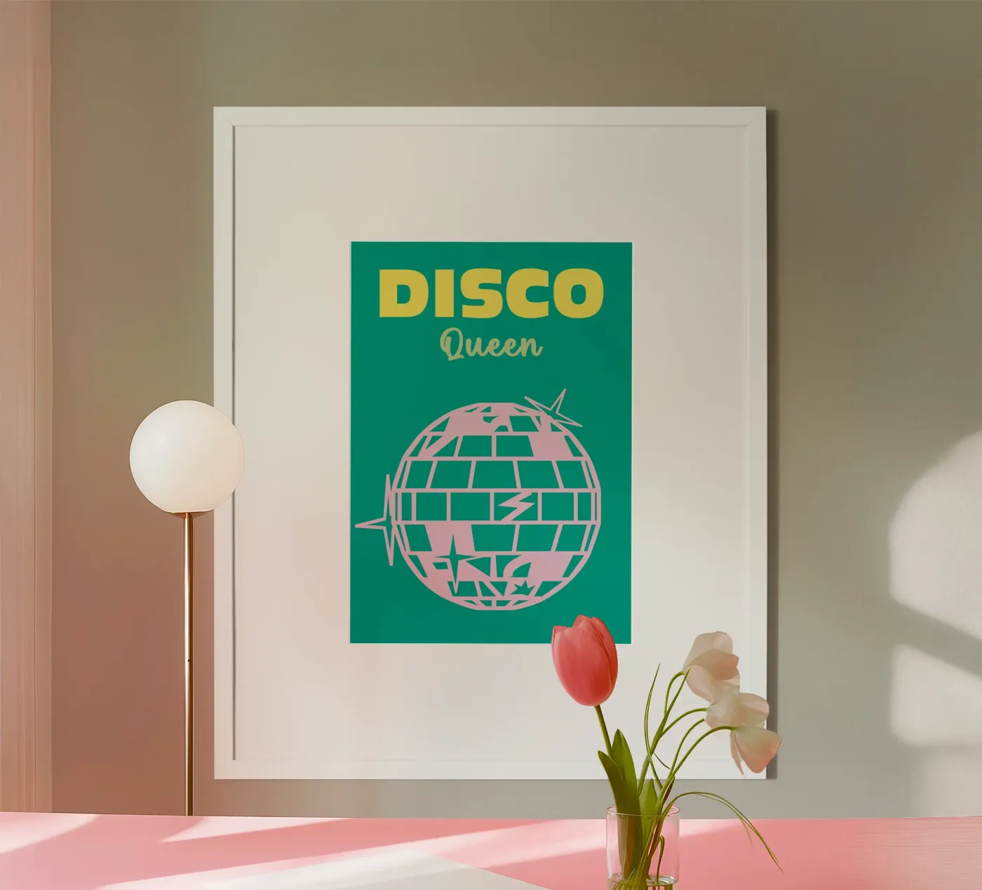 Disco Queen poster da Colorful Homes