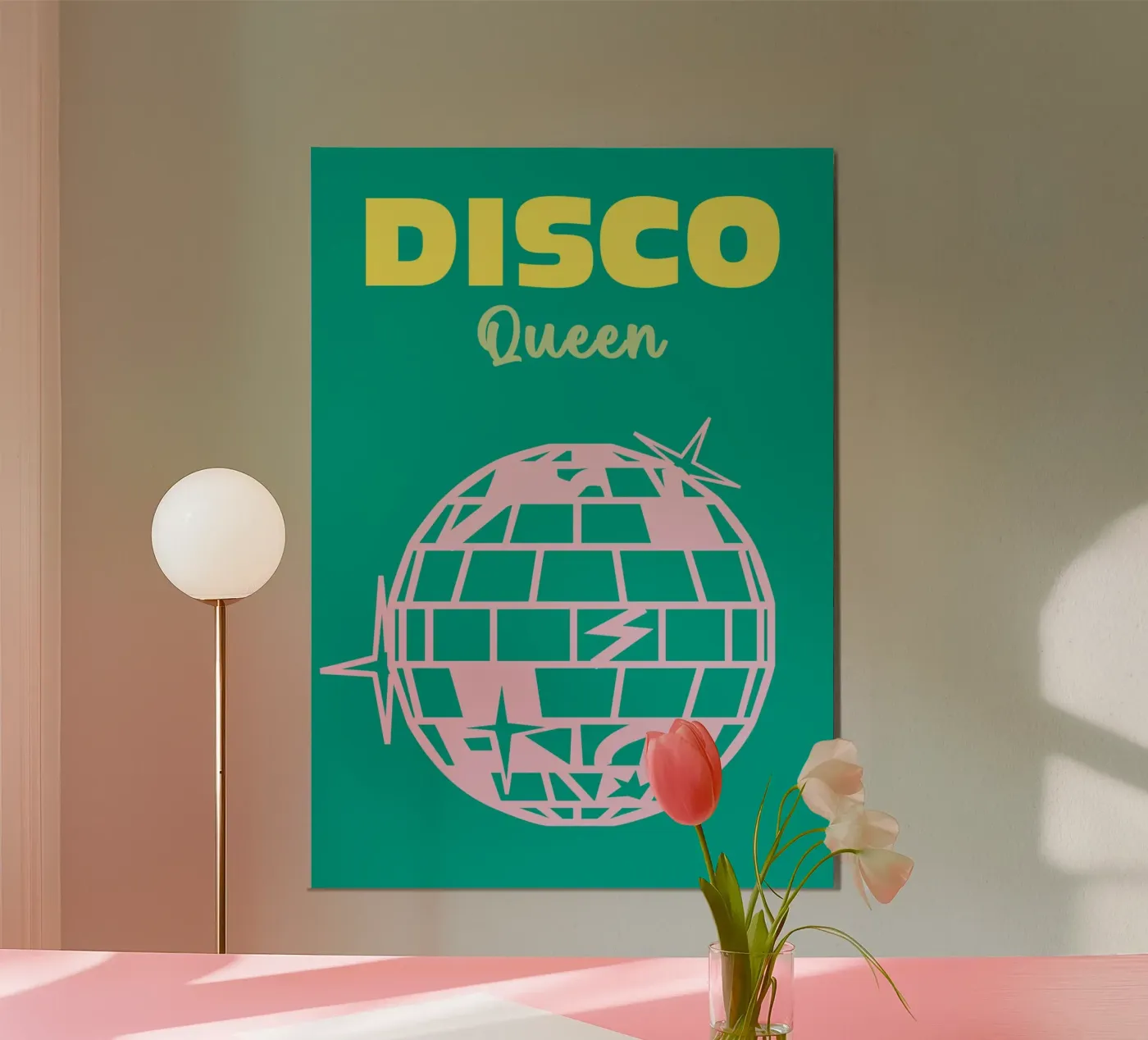 Disco Queen poster da Colorful Homes