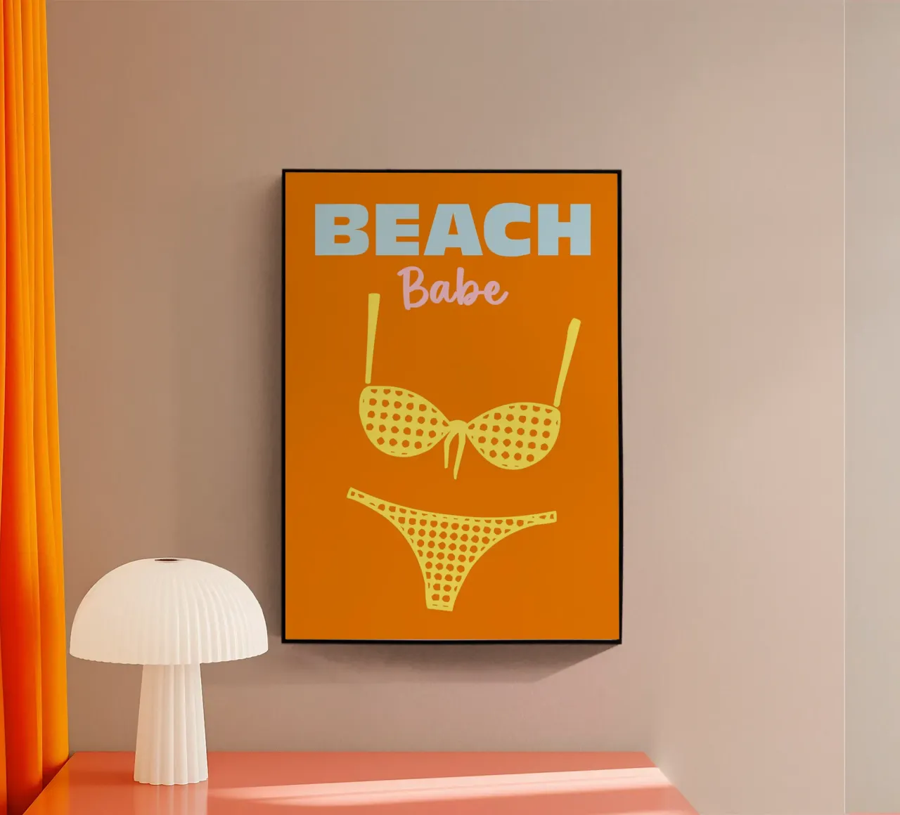 Beach Babe plexiglass da Colorful Homes